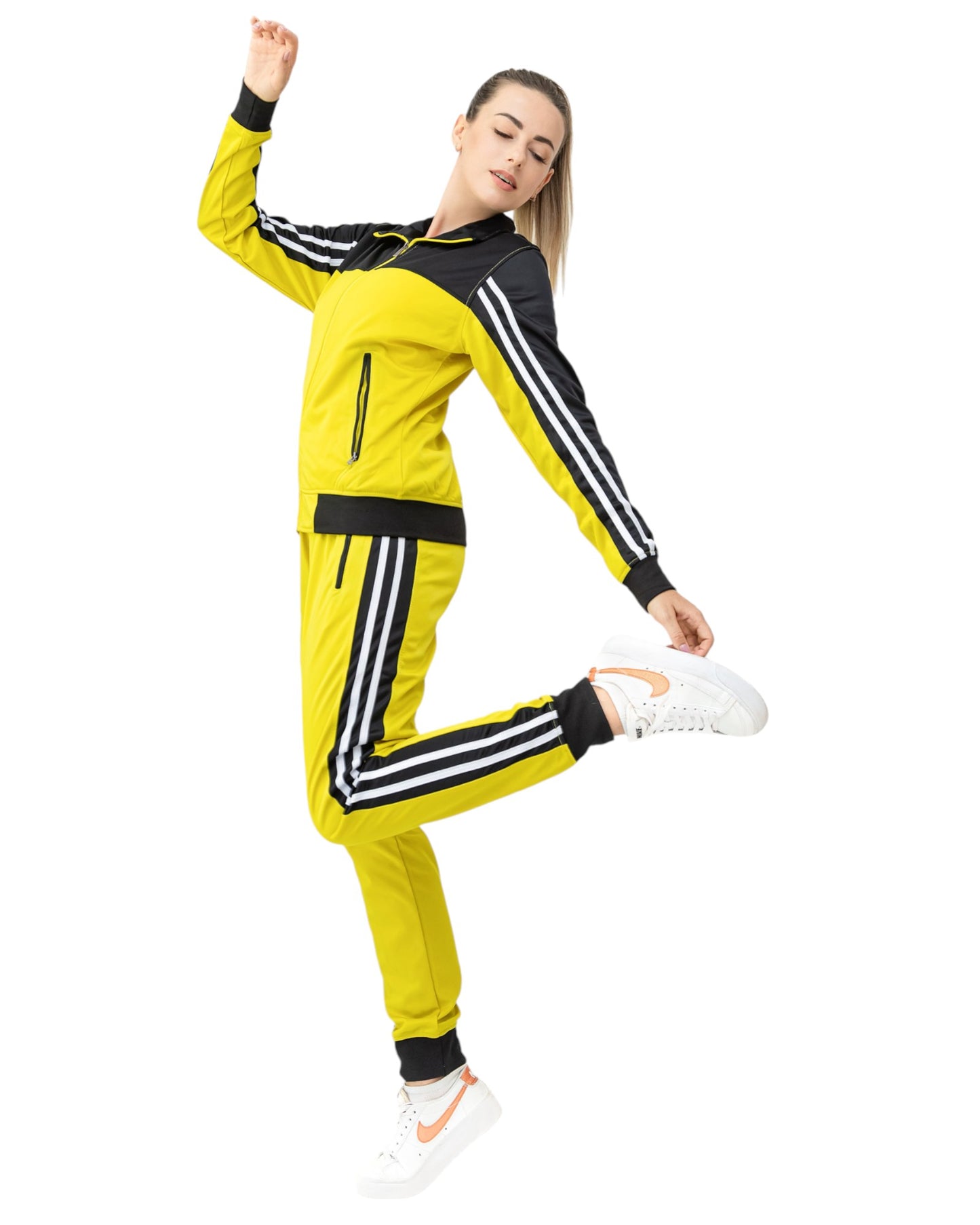 Women’s 2piece Tracksuit set Track Jacket & Track pants matching outfit