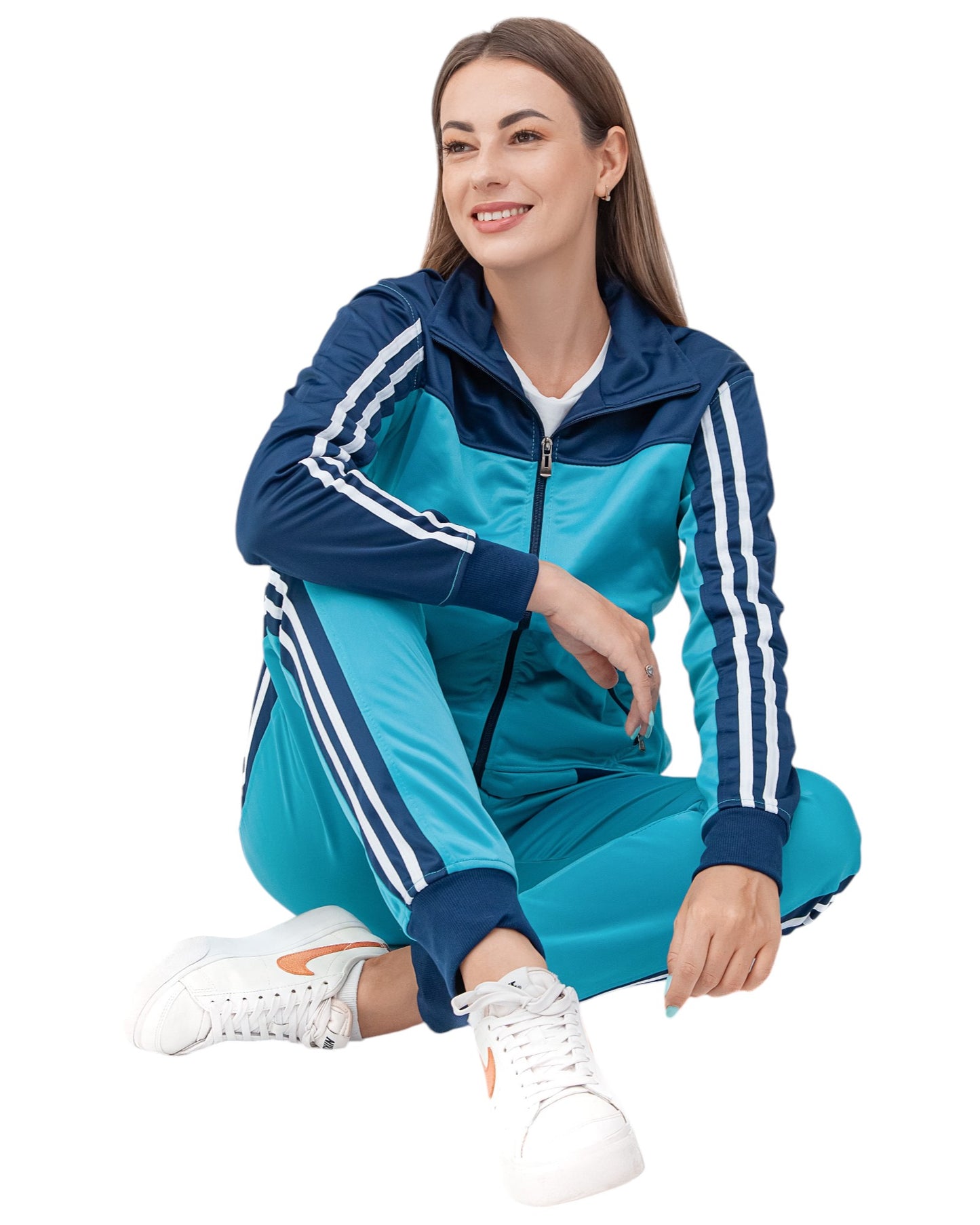 Women’s 2piece Tracksuit set Track Jacket & Track pants matching outfit