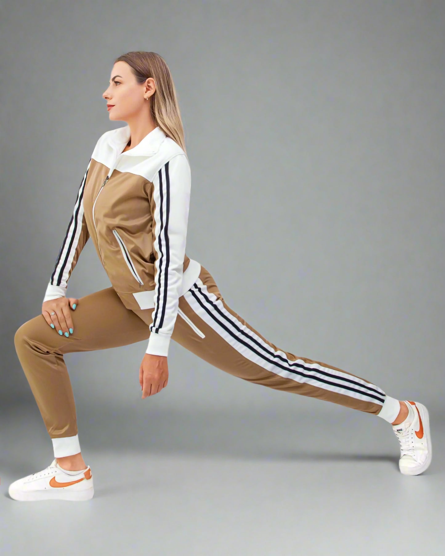 Women’s Co ord Tracksuit 2-piece Tracksuit Loungewear Set