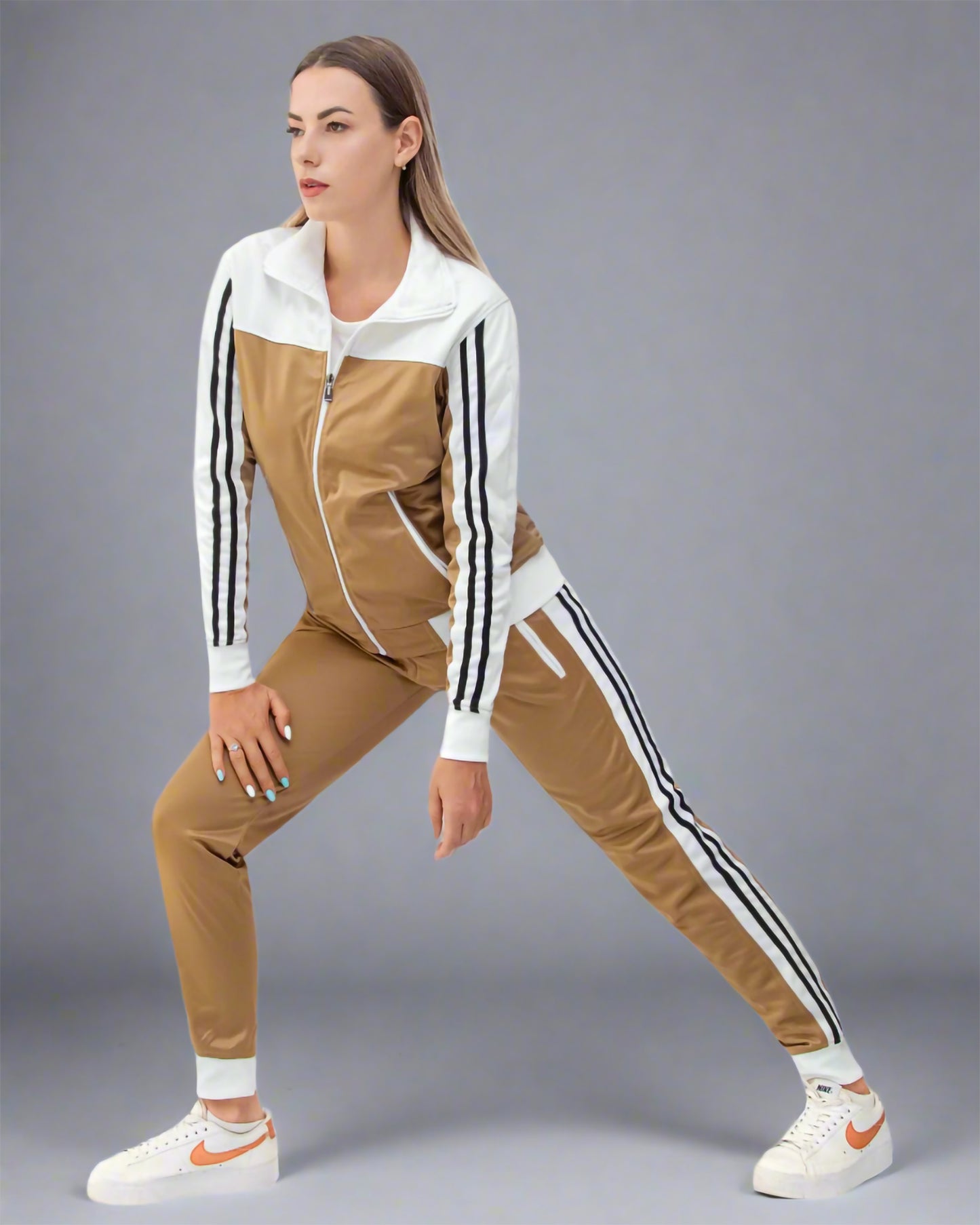 Women’s Co ord Tracksuit 2-piece Tracksuit Loungewear Set