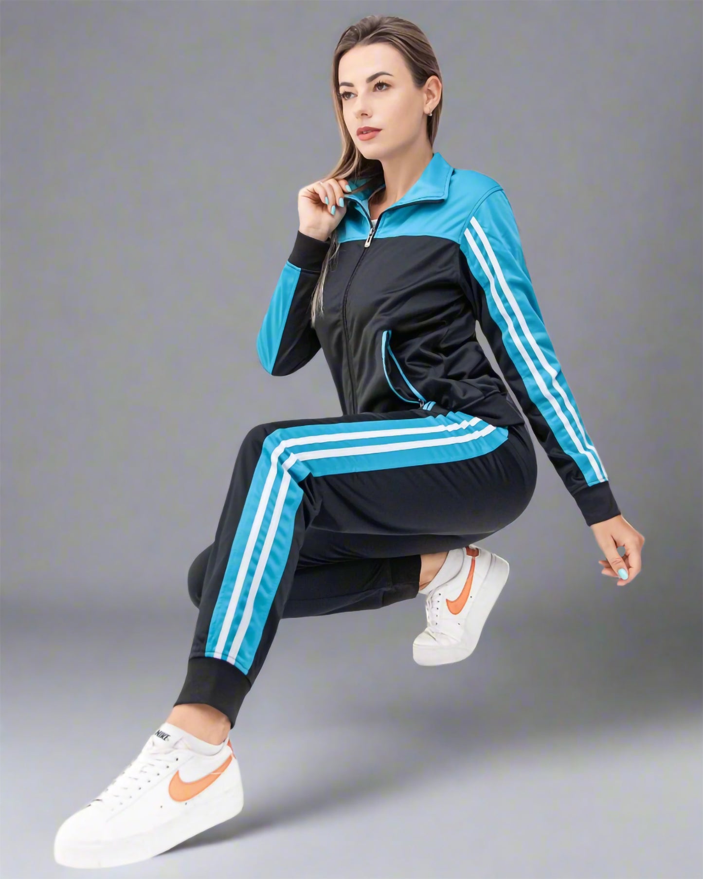 Women’s Co ord Tracksuit 2-piece Tracksuit Loungewear Set