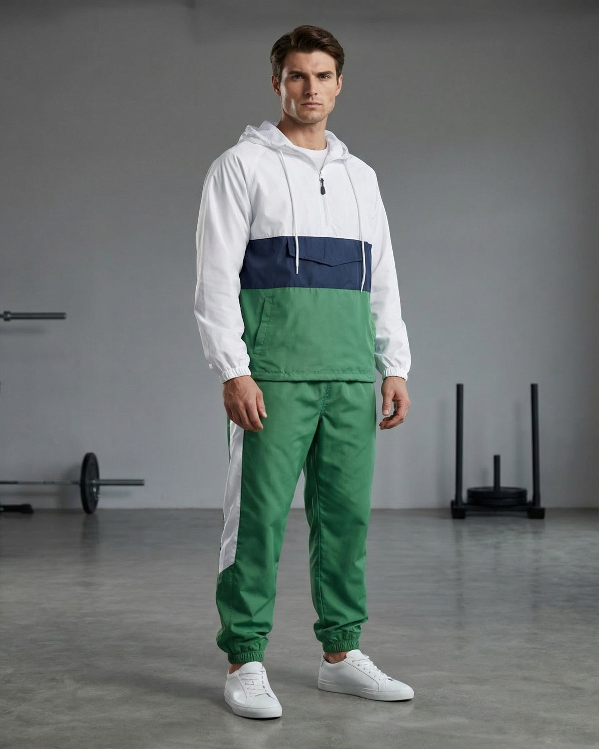Men's Quarter-Zip Windbreaker Set – alternate view 24