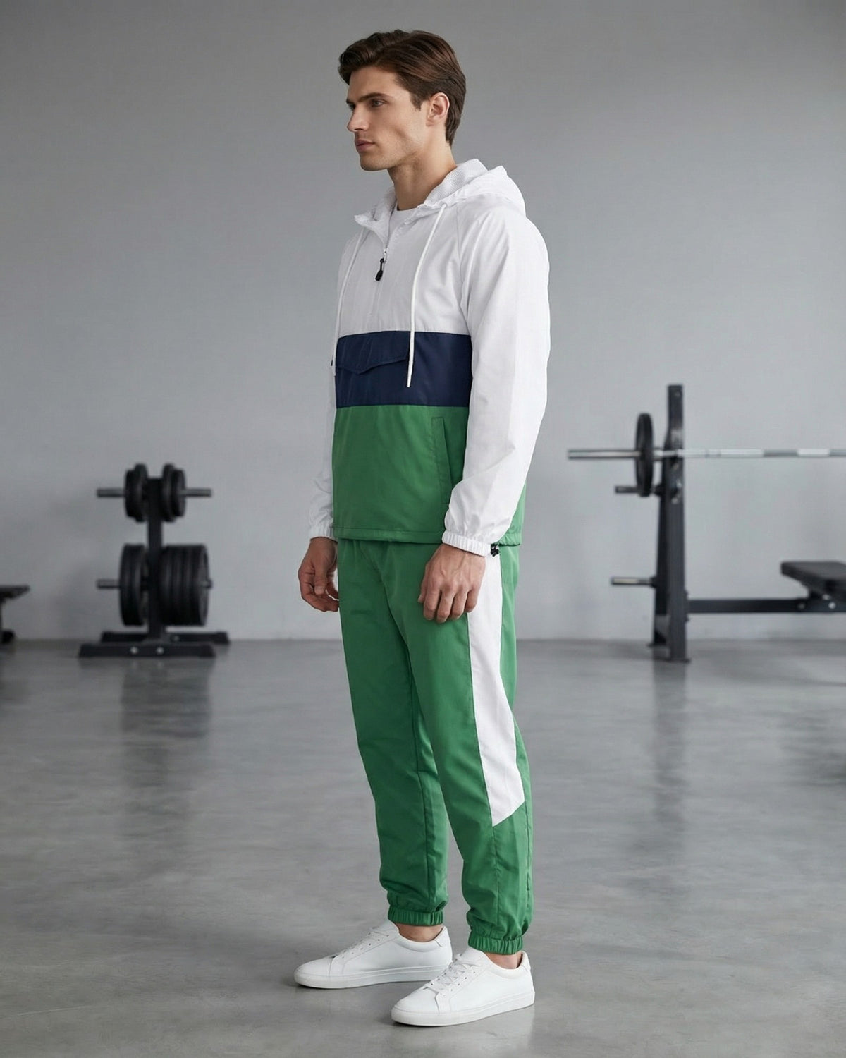 Men's Quarter-Zip Windbreaker Set – alternate view 22