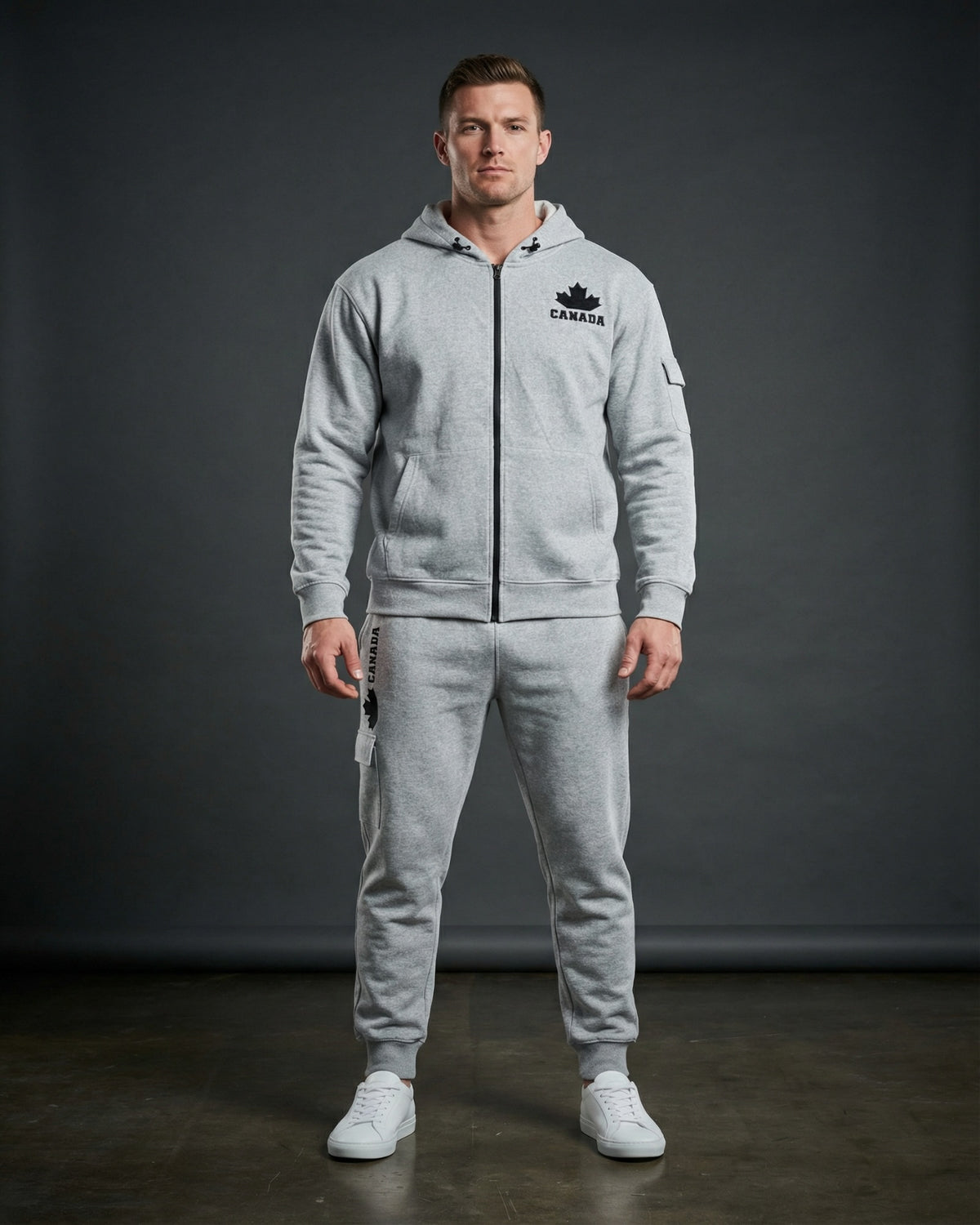 Men's Friendly Neighbor Hoodie & Jogger Set – alternate view 14