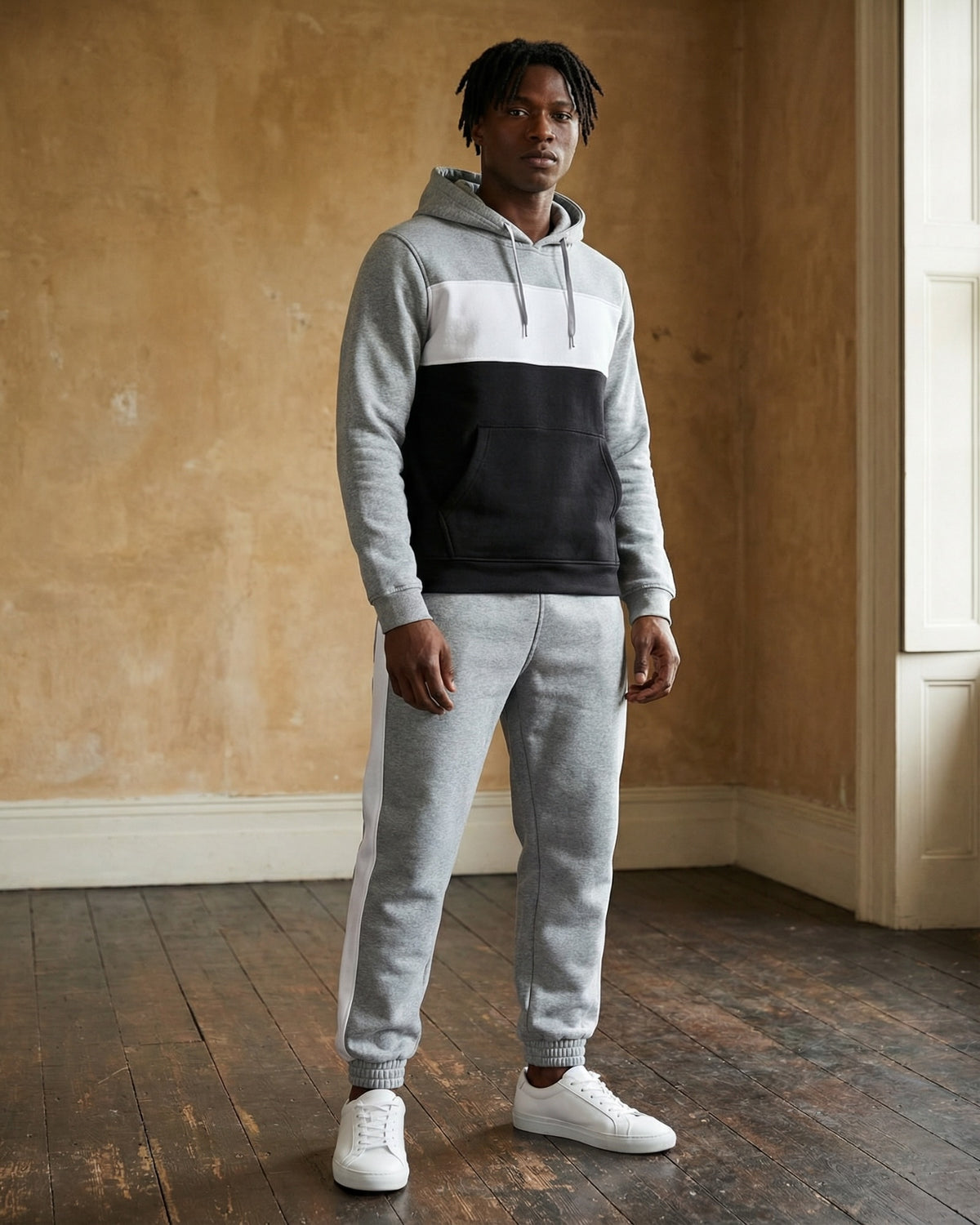 Men's Galaxy Pullover Hoodie Jogger Set – alternate view 8