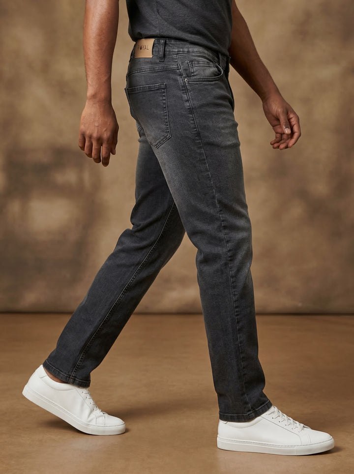 Men's Flex Straight cut Classic Denim Jeans – Royal Threads