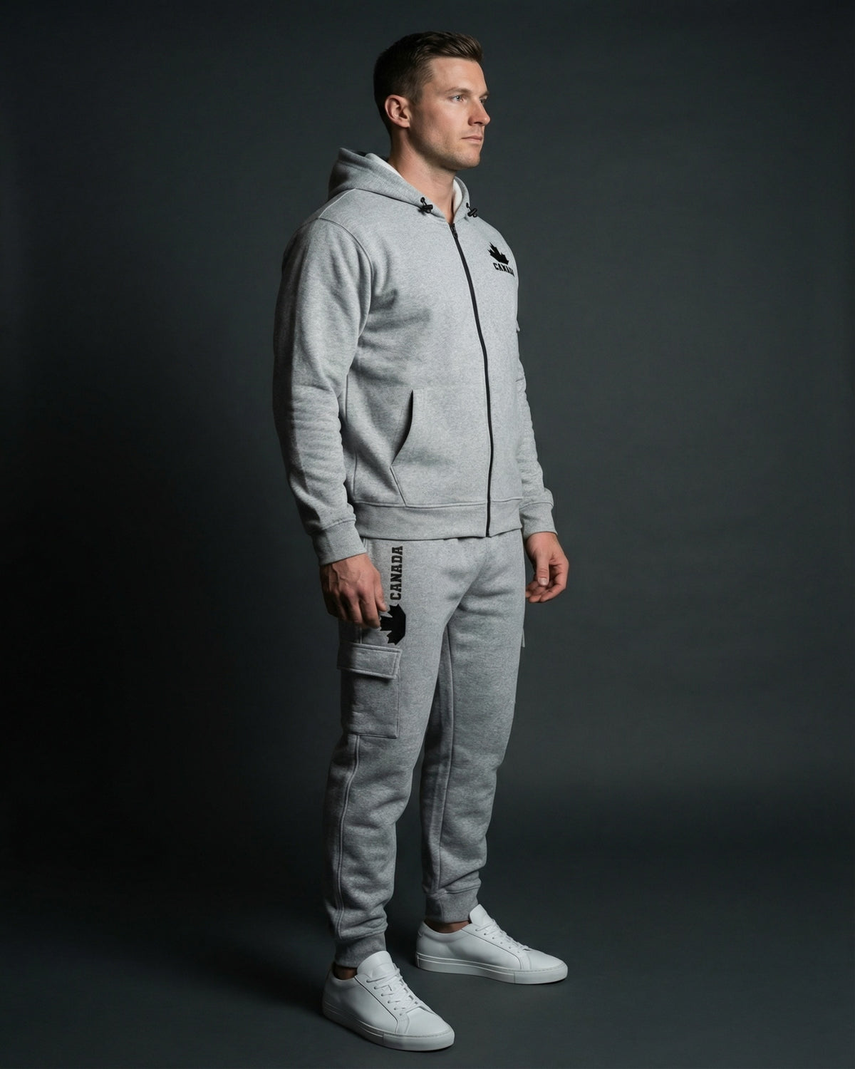 Men's Friendly Neighbor Hoodie & Jogger Set – alternate view 15