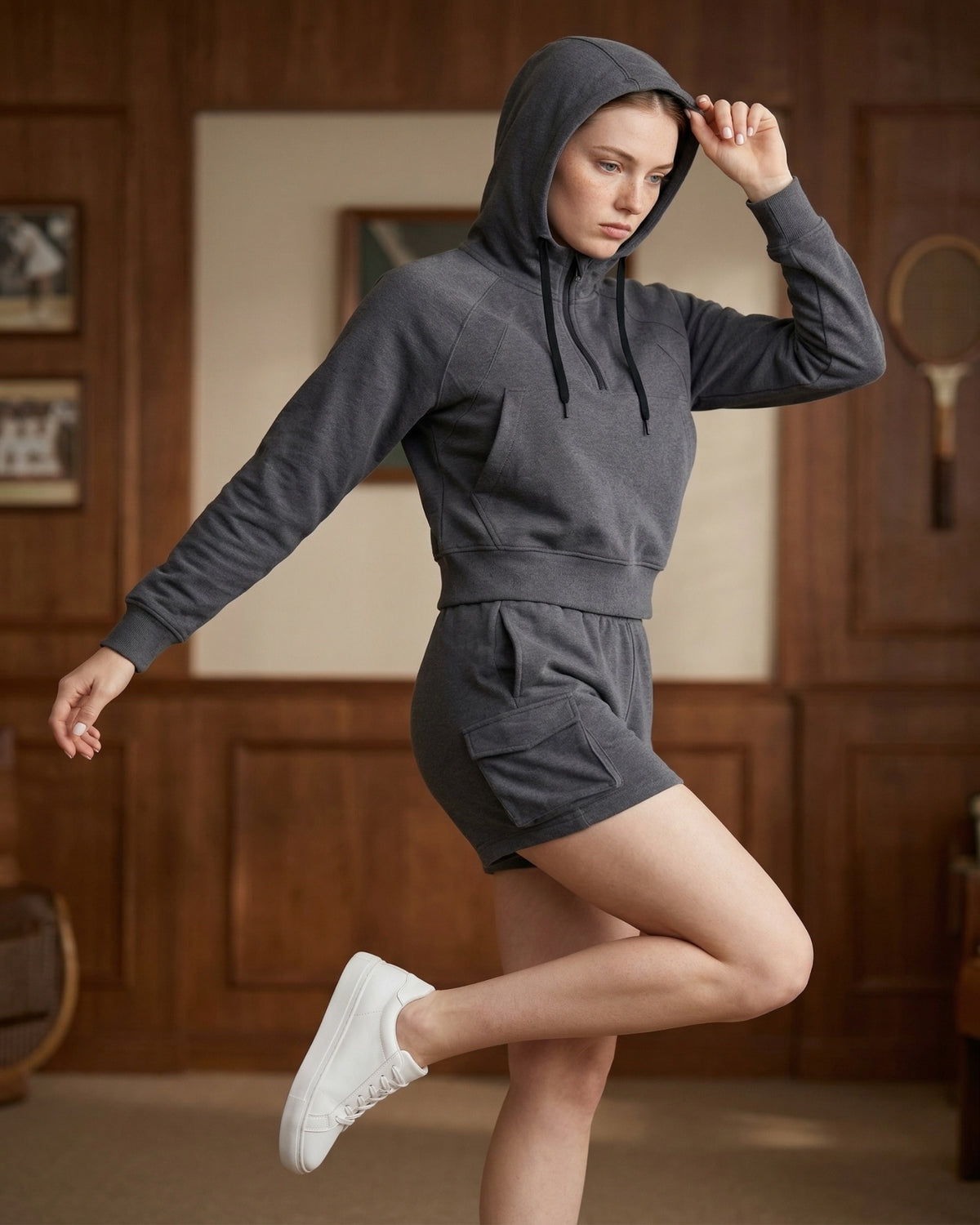 Women's Weekend Lounge Short Set – alternate view 4
