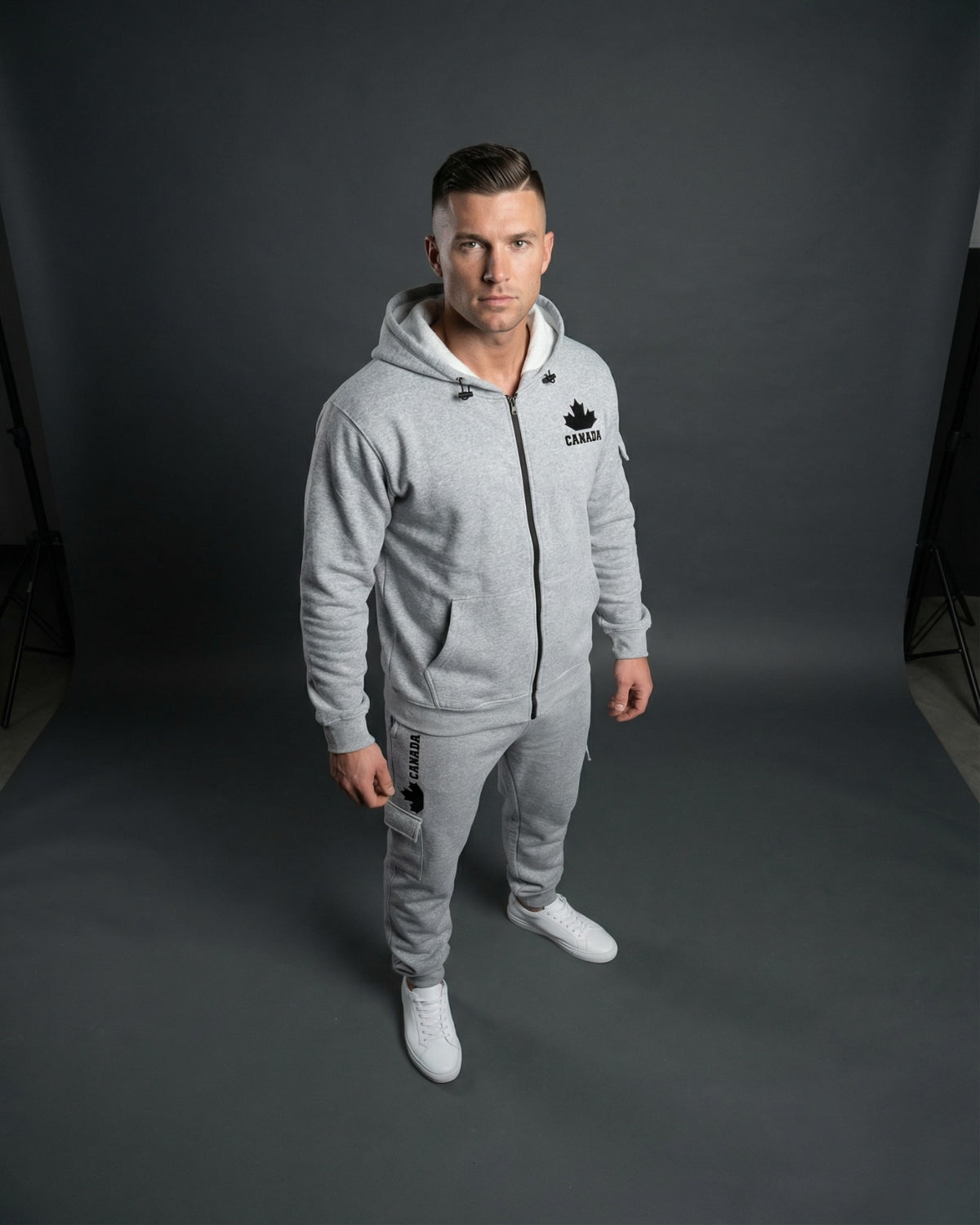Men's Friendly Neighbor Hoodie & Jogger Set – alternate view 16