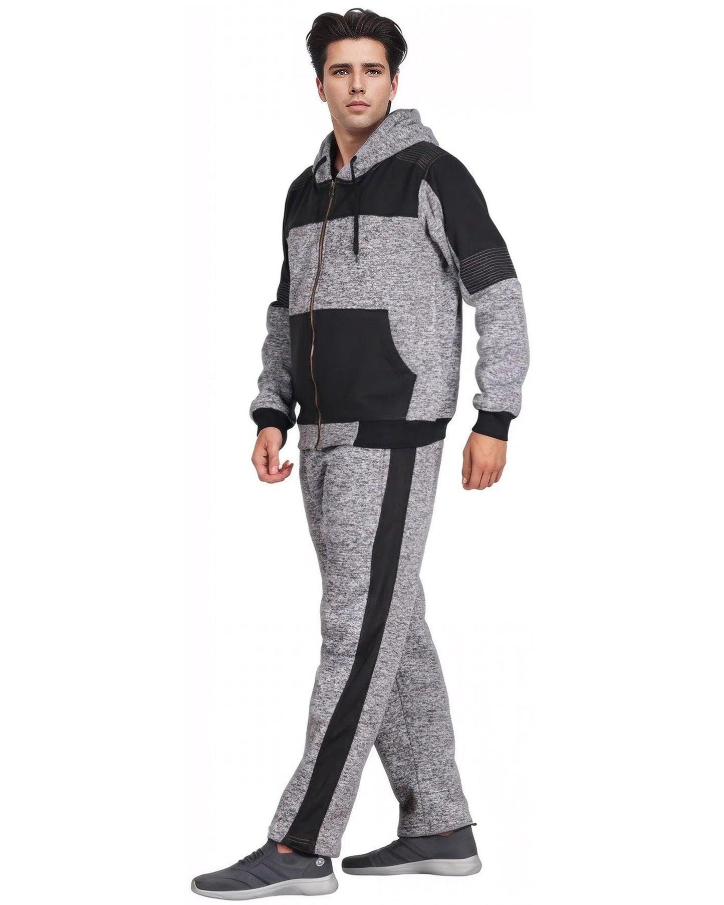 Men's Reef-Tech Fleece Sweatsuit biker stitch Set