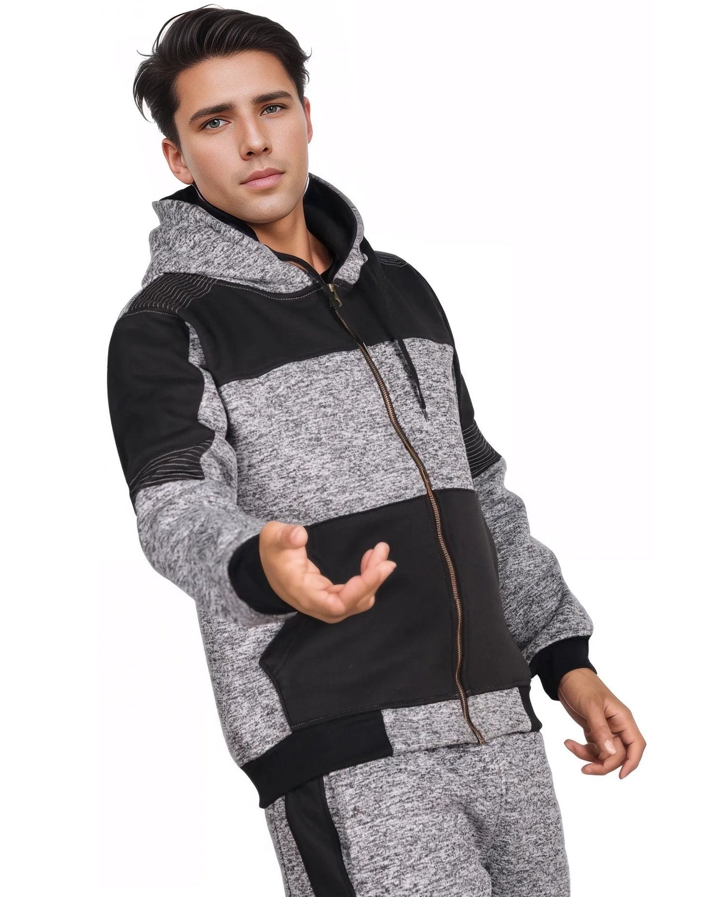 Men's Reef-Tech Fleece Sweatsuit biker stitch Set