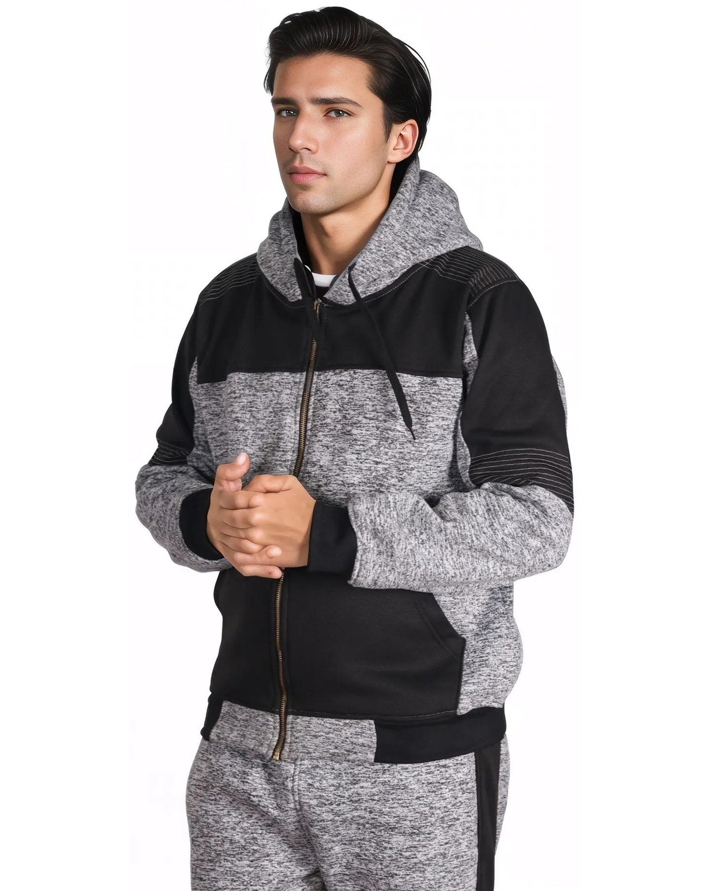 Men's Reef-Tech Fleece Sweatsuit biker stitch Set