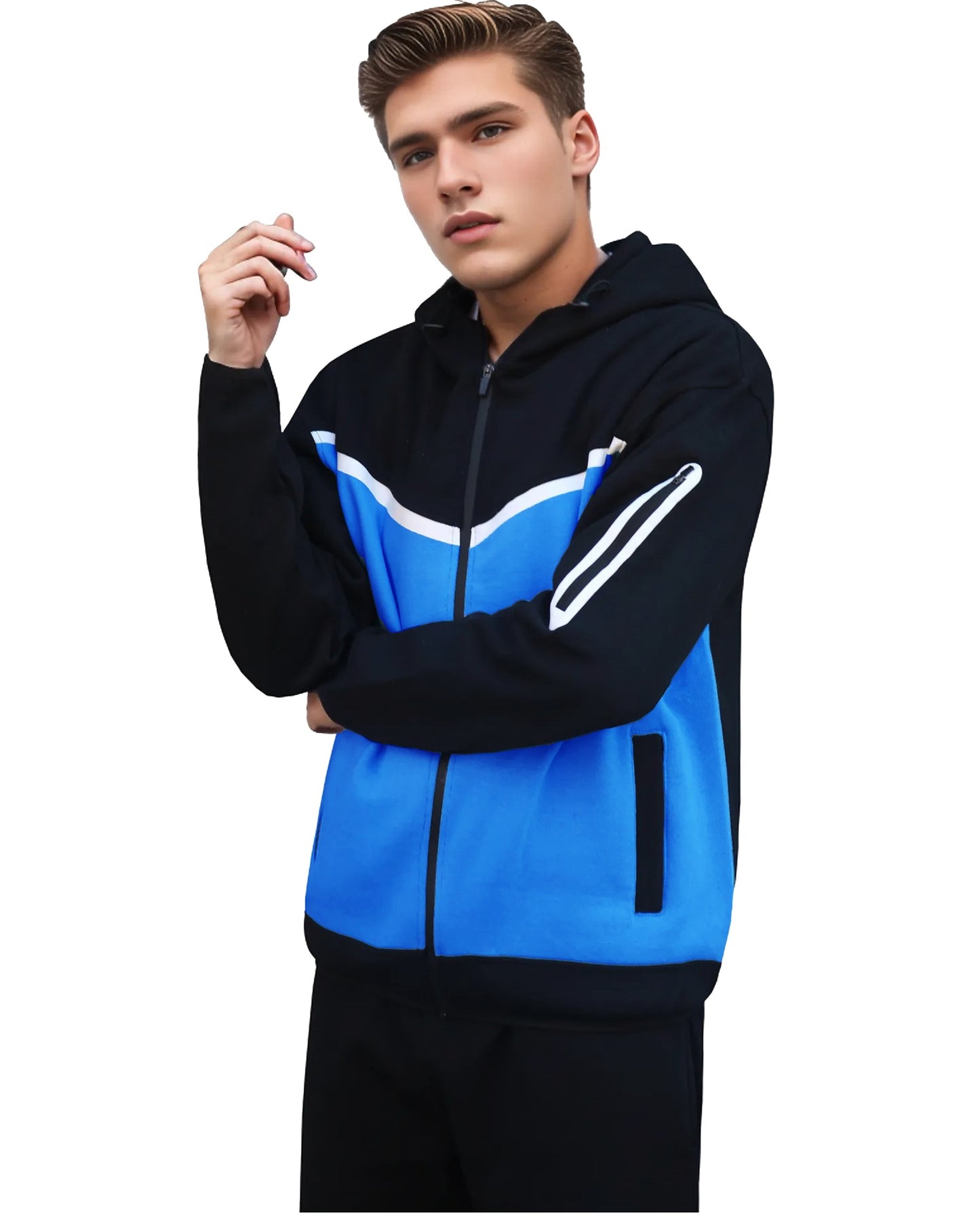 Men’s Official Tech Fleece Sweat suit Heavy Duty Winter Sweat Jacket with Fleece Sweatpants