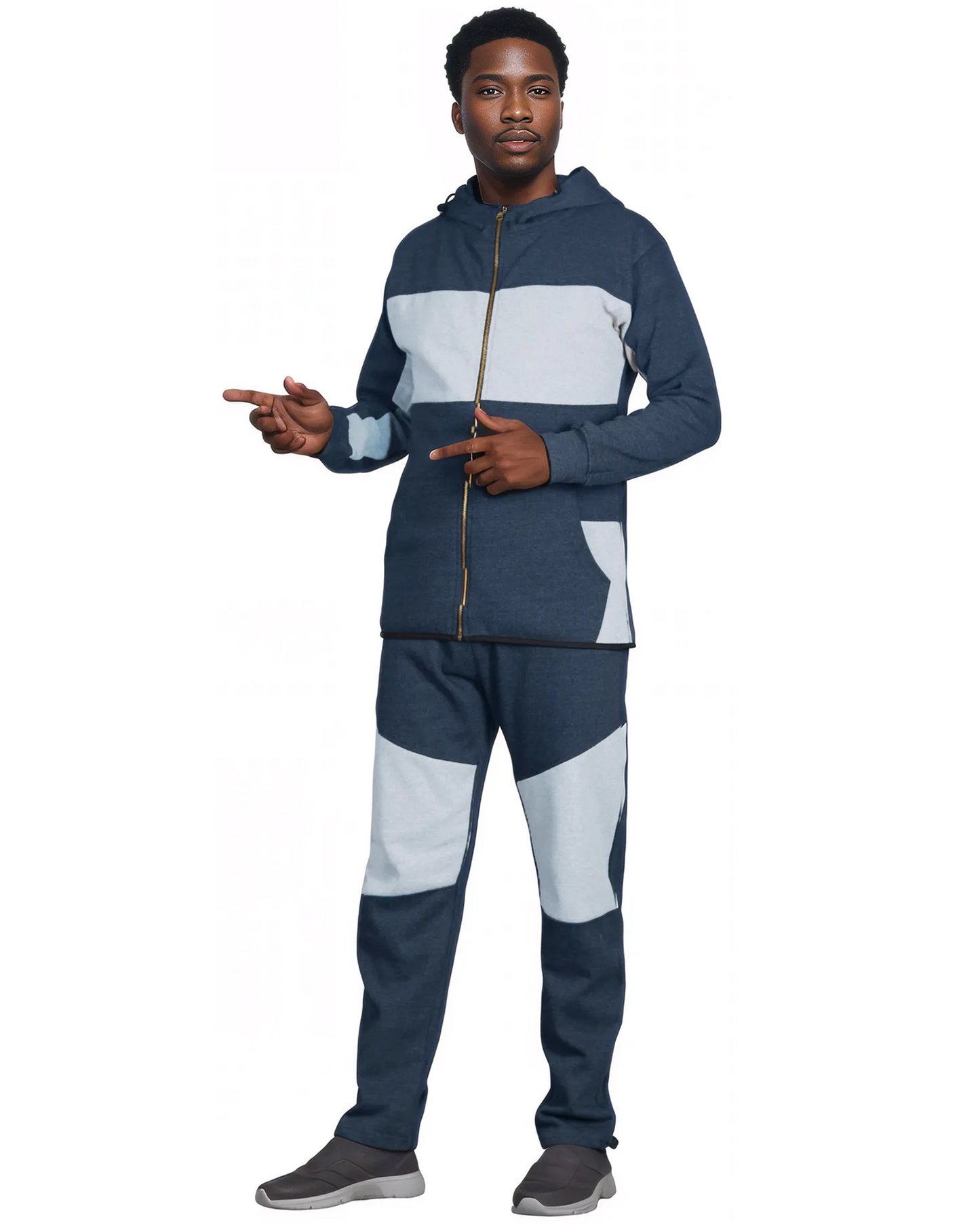 Men’s Stylish Fleece Fashion hoodie Jogging Suit with matching pant