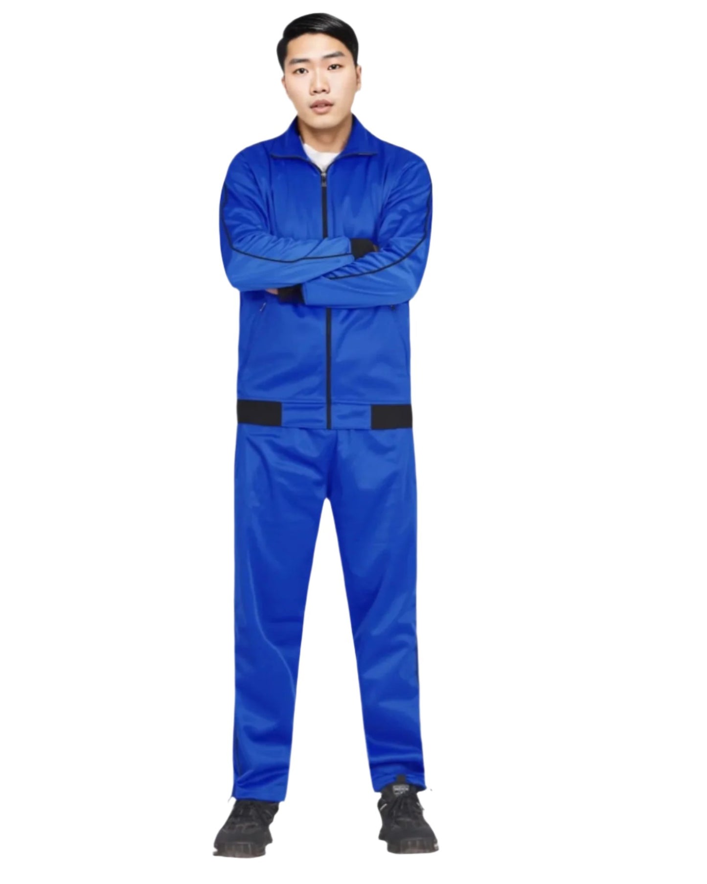 Men's casual Tracksuit plain season round Matching Outfit