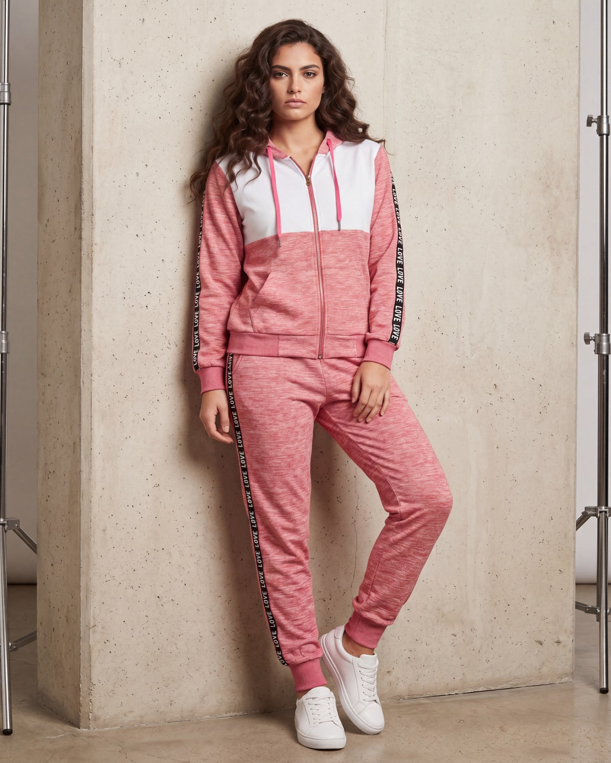 Women's Love Stripe Sweatsuit – alternate view 19