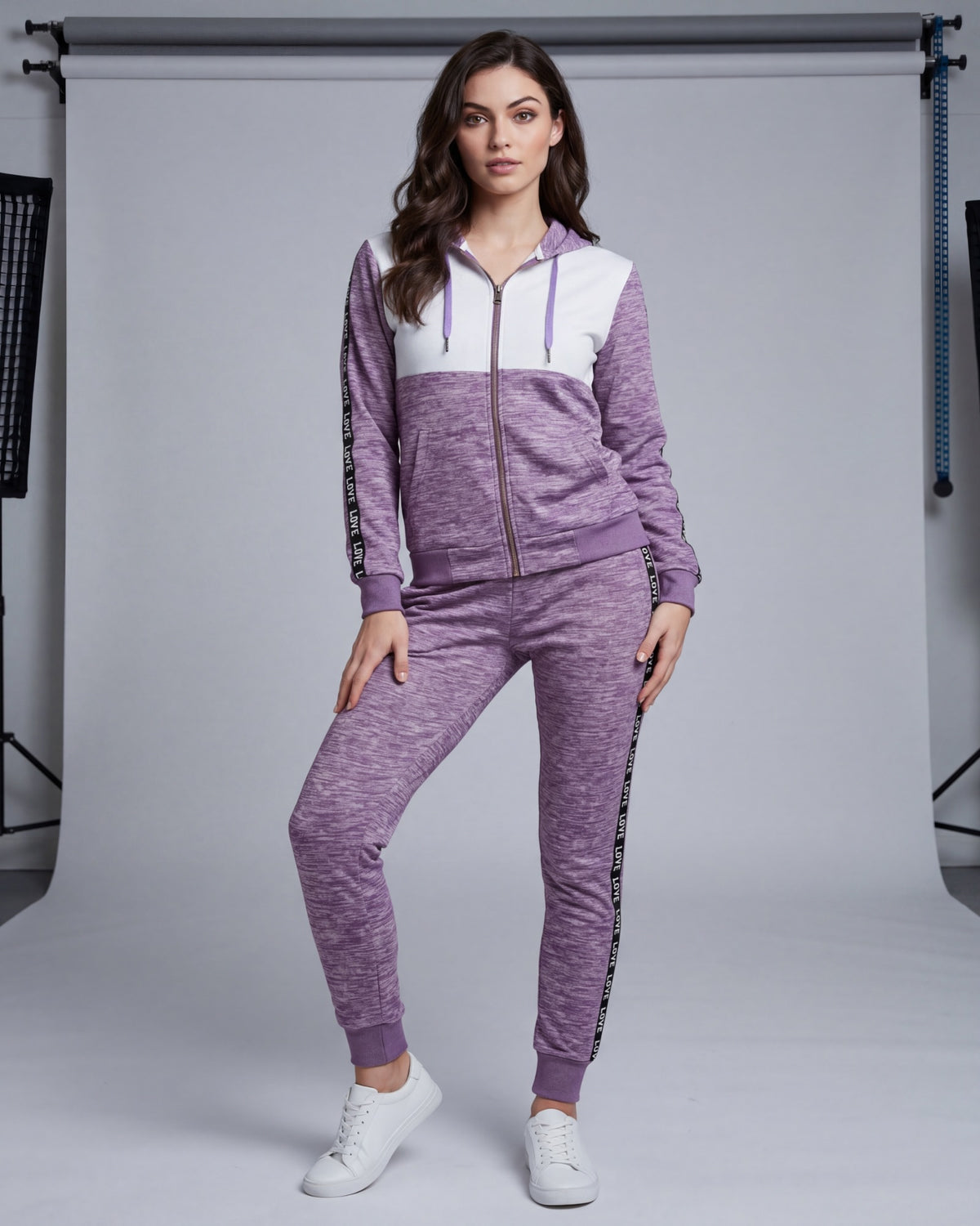 Women's Love Stripe Sweatsuit – alternate view 21