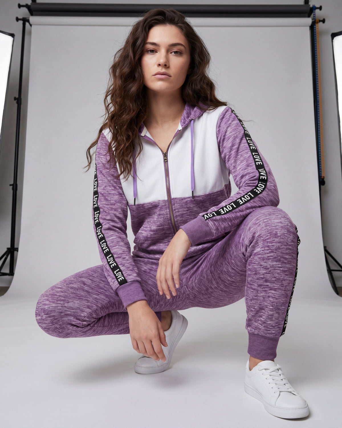Women's Love Stripe Sweatsuit – alternate view 23