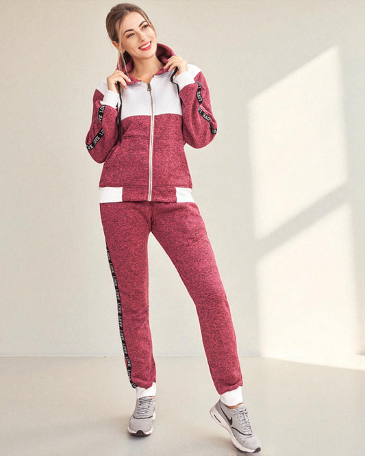 Women's Sweatsuit Love Stripe Outfit