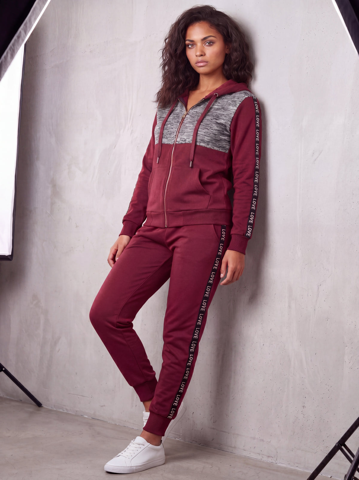 Women's Love Stripe Sweatsuit – alternate view 24