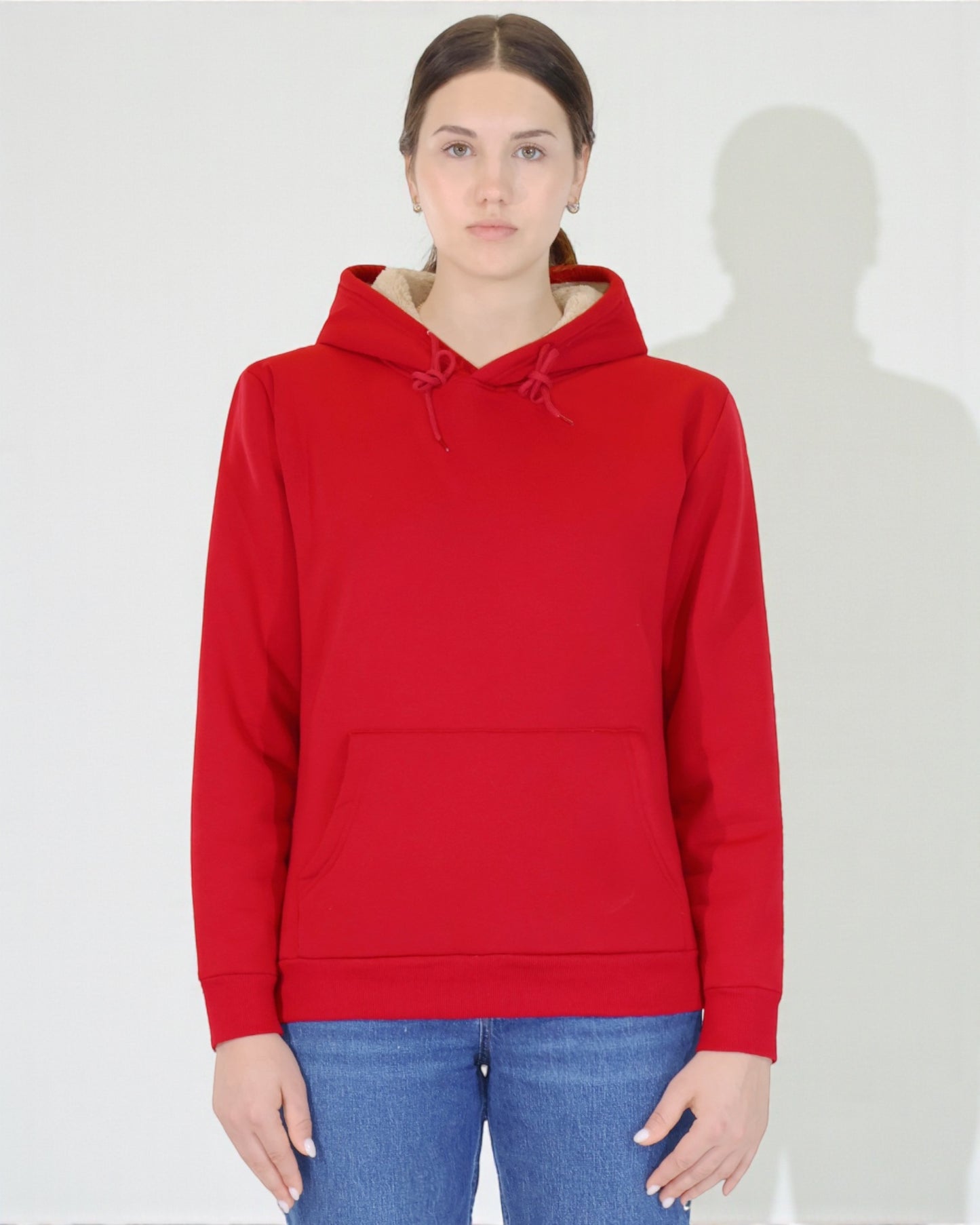 Women’s Sherpa-Lined Pullover Hoodie