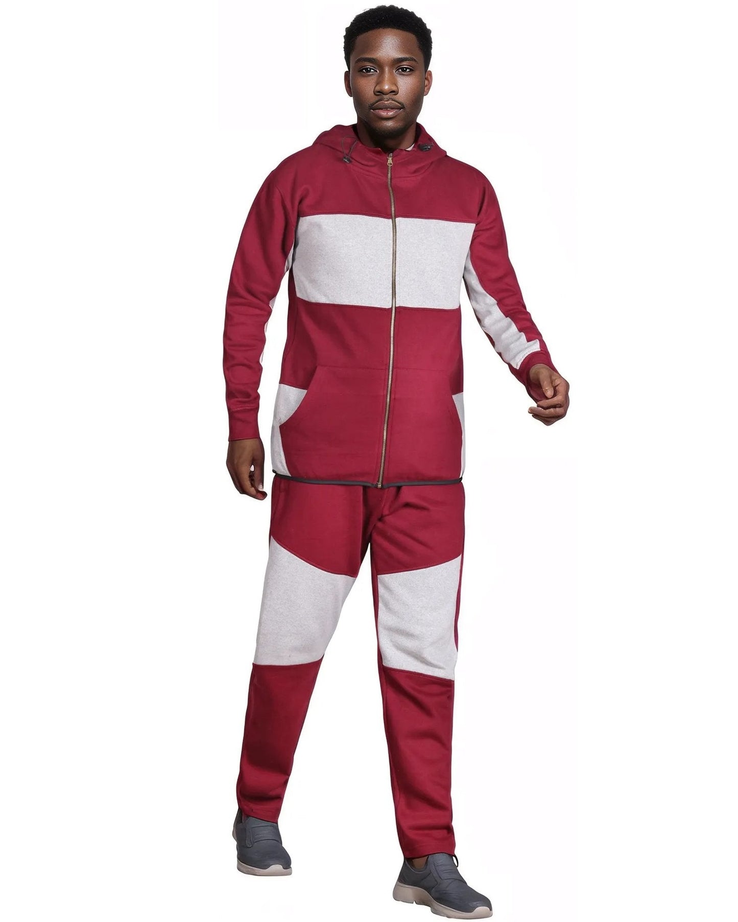 Men’s Stylish Fleece Fashion hoodie Jogging Suit with matching pant