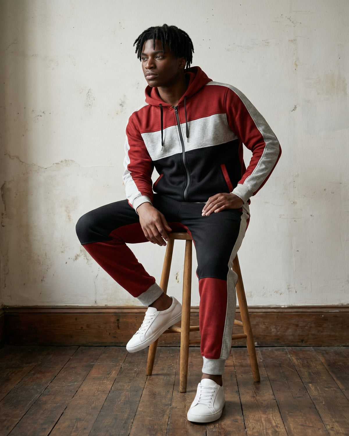 Men's Colorblock Sweatsuit – alternate view 16