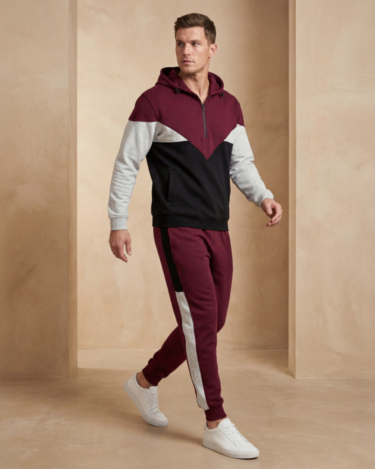 Men’s Resilience Quarter-Zip Hoodie Set – alternate view 3