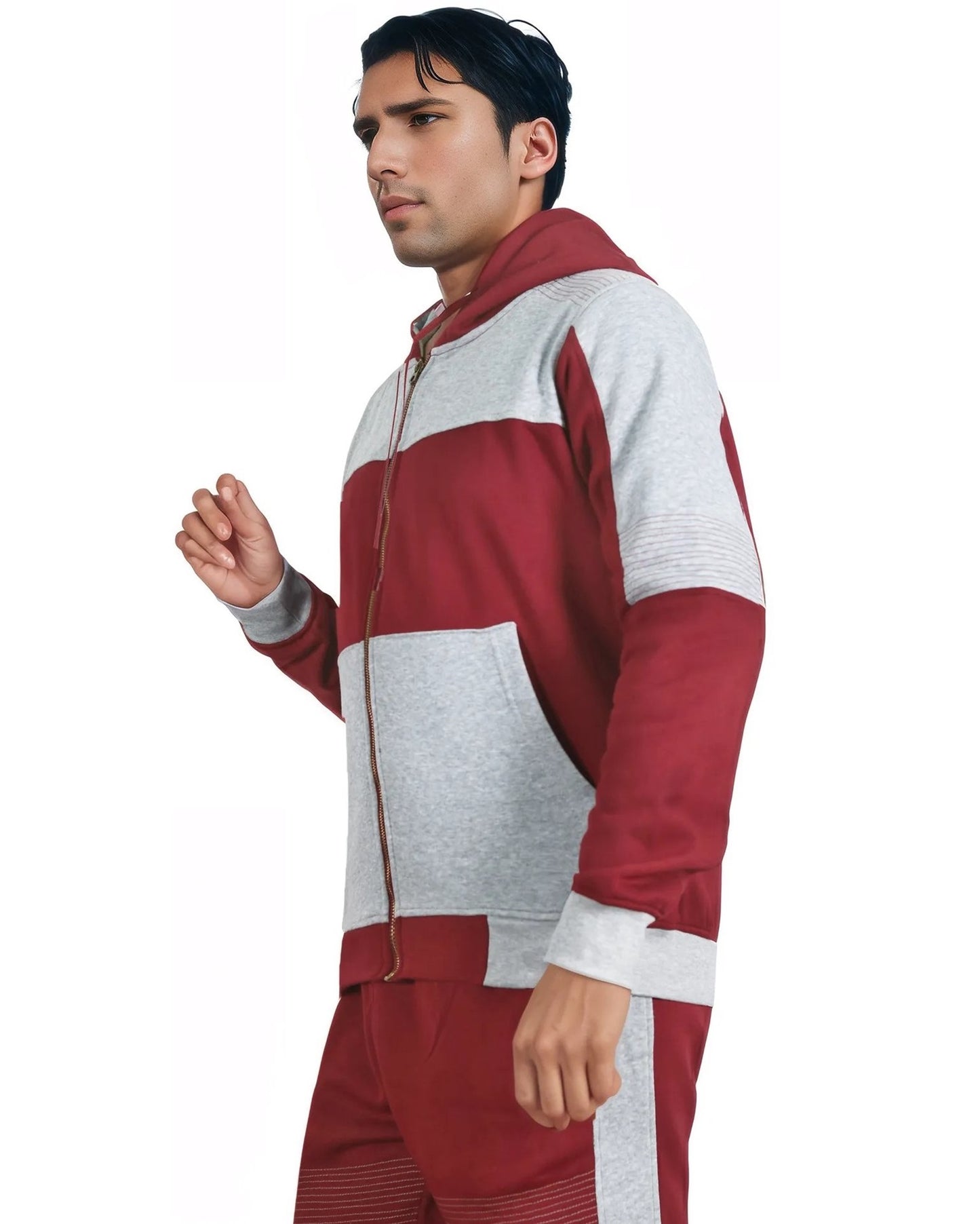 Men's Reef-Tech Fleece Sweatsuit biker stitch Set