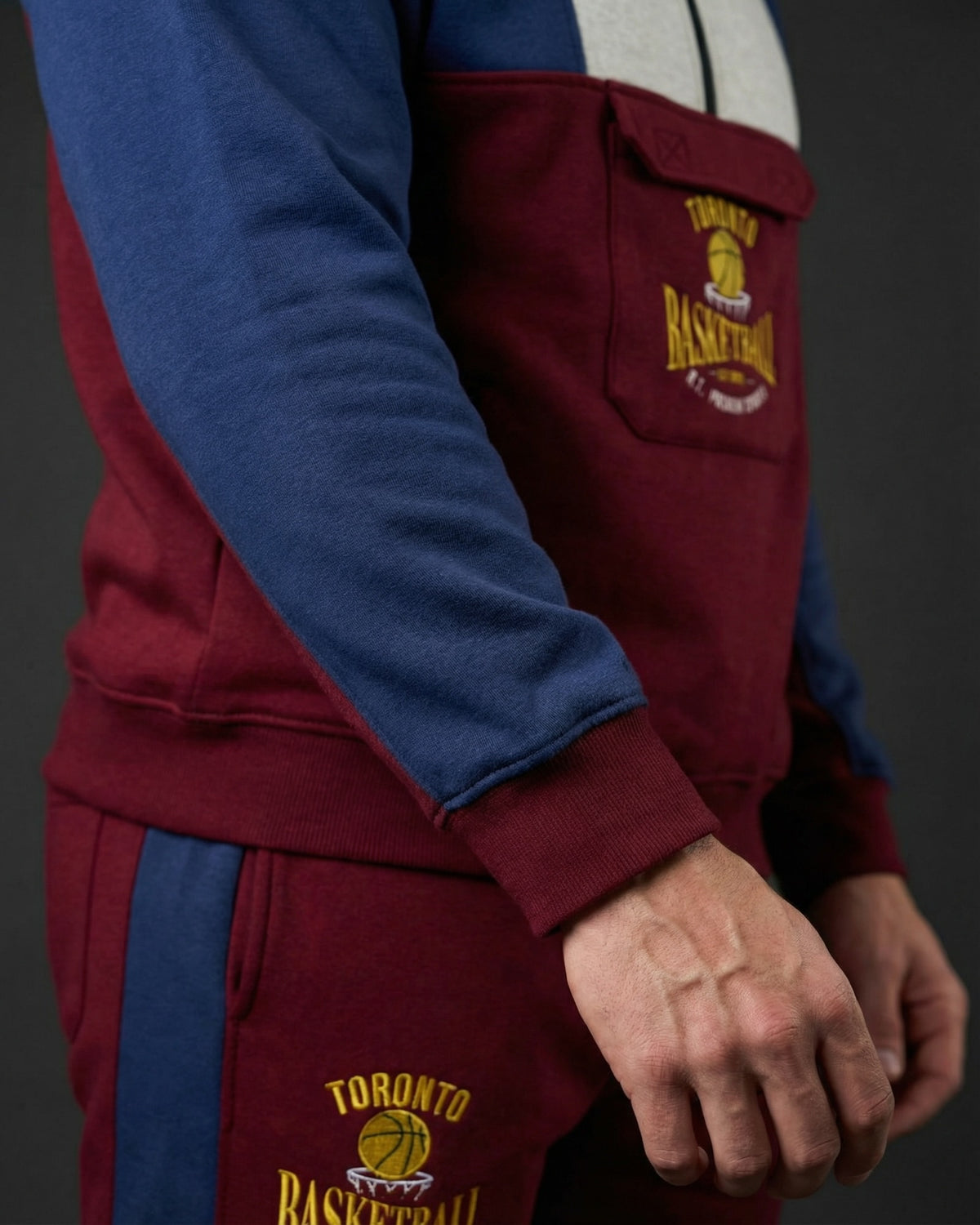 Men's Basketball Heavyweight Fleece Set – alternate view 4