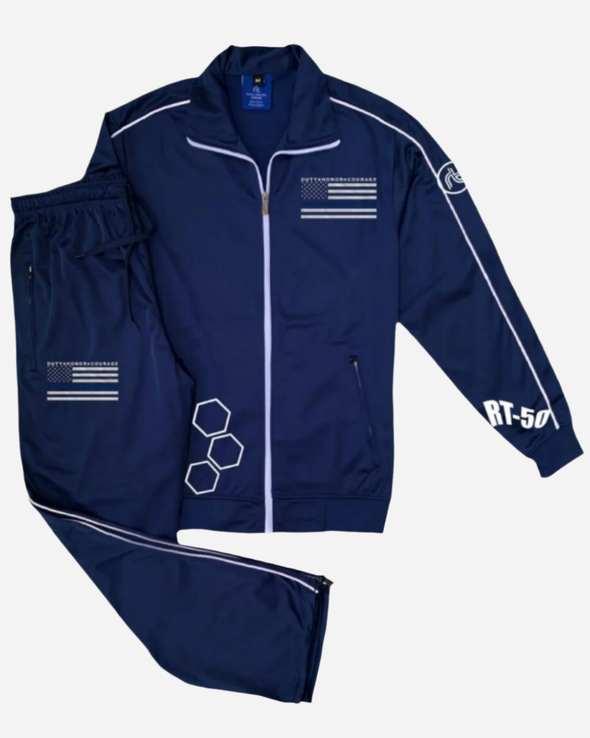 Men's' Designer Courage Flag Tracksuit – Royal Threads product image