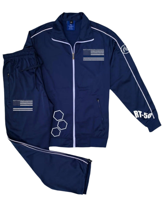 Mens' Designer U.S Courage Flag Tracksuit