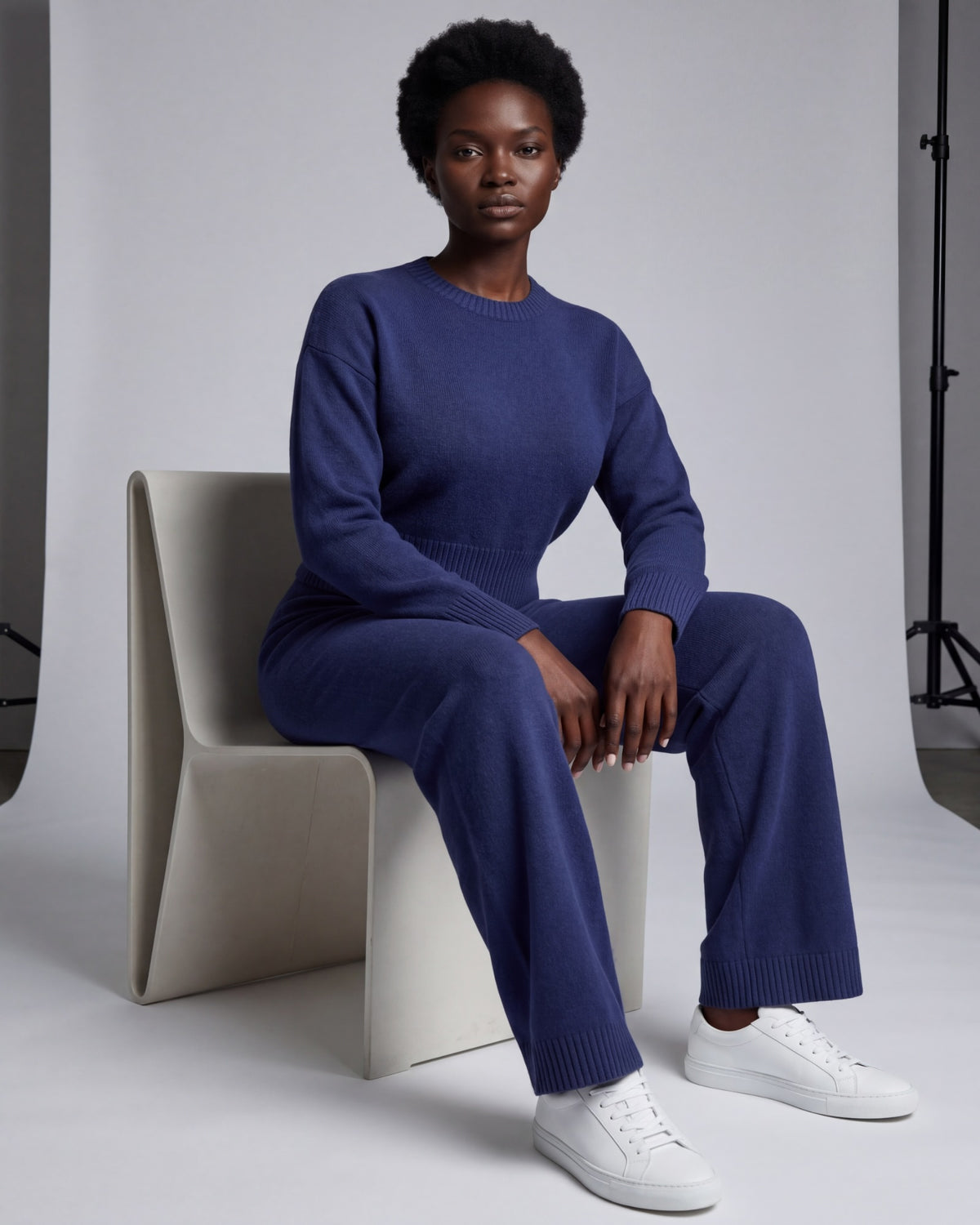 The Soft Comfy Crop Shirt Knit Set – alternate view 15