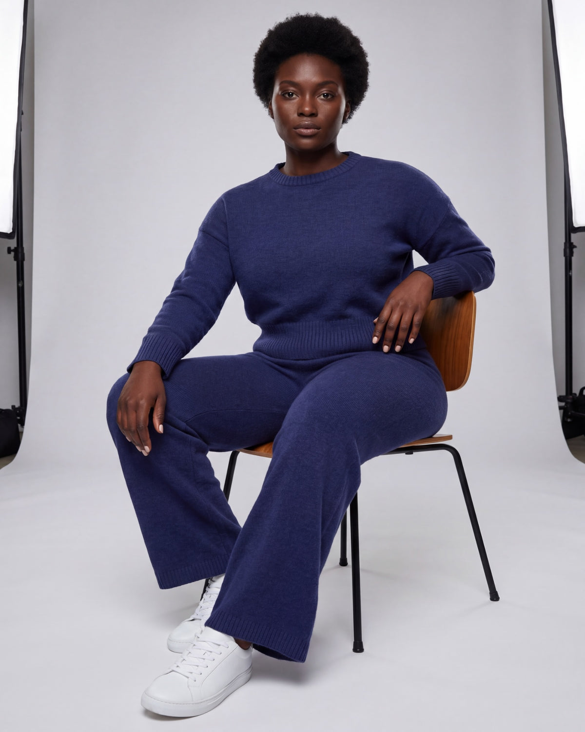 The Soft Comfy Crop Shirt Knit Set – alternate view 19