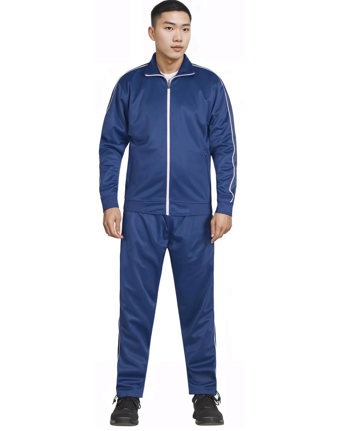 Men's casual Tracksuit plain season round Matching Outfit