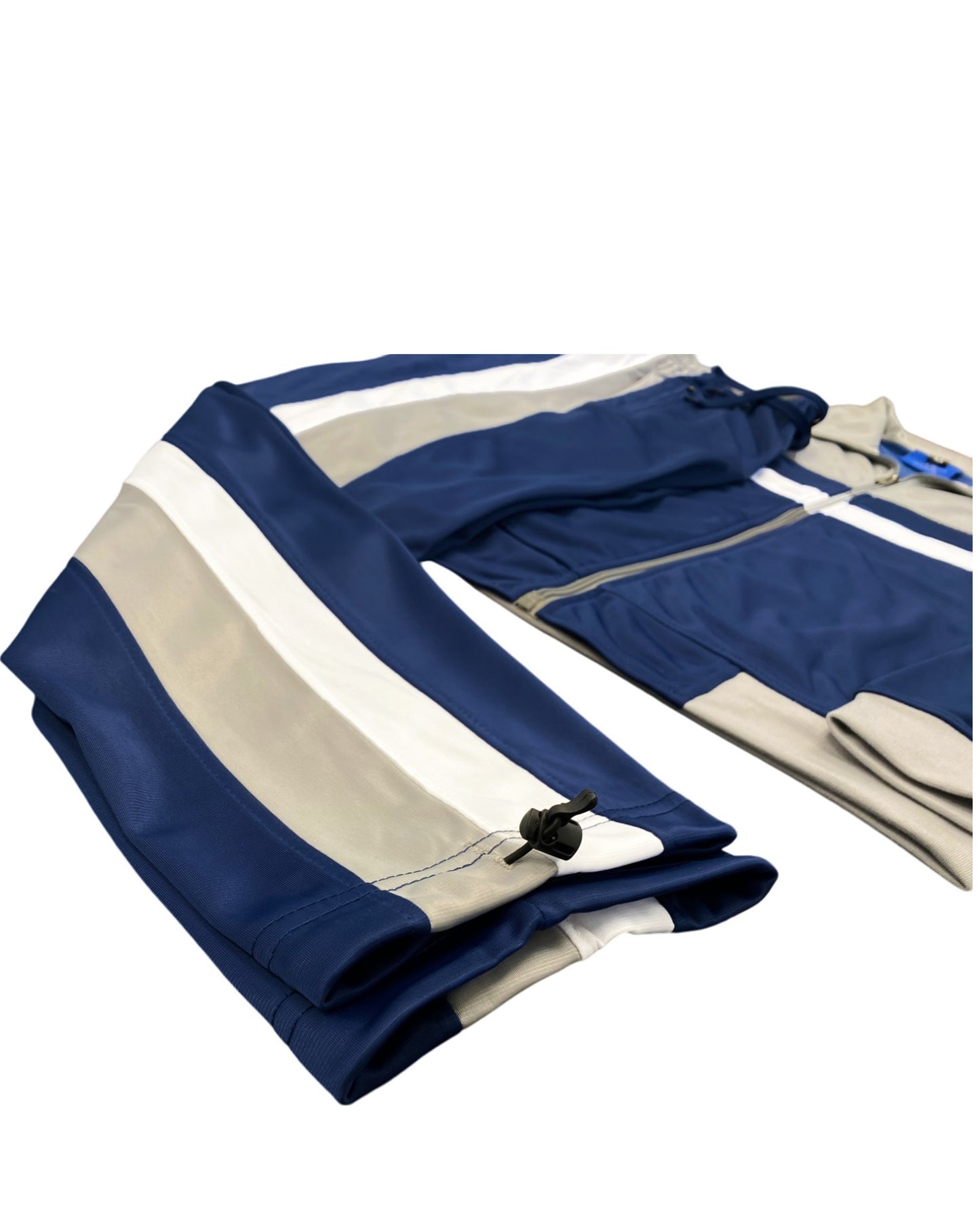 Men's Tracksuit Warm-Up 2-piece Retro Style Track Jacket & Pants Matching Set