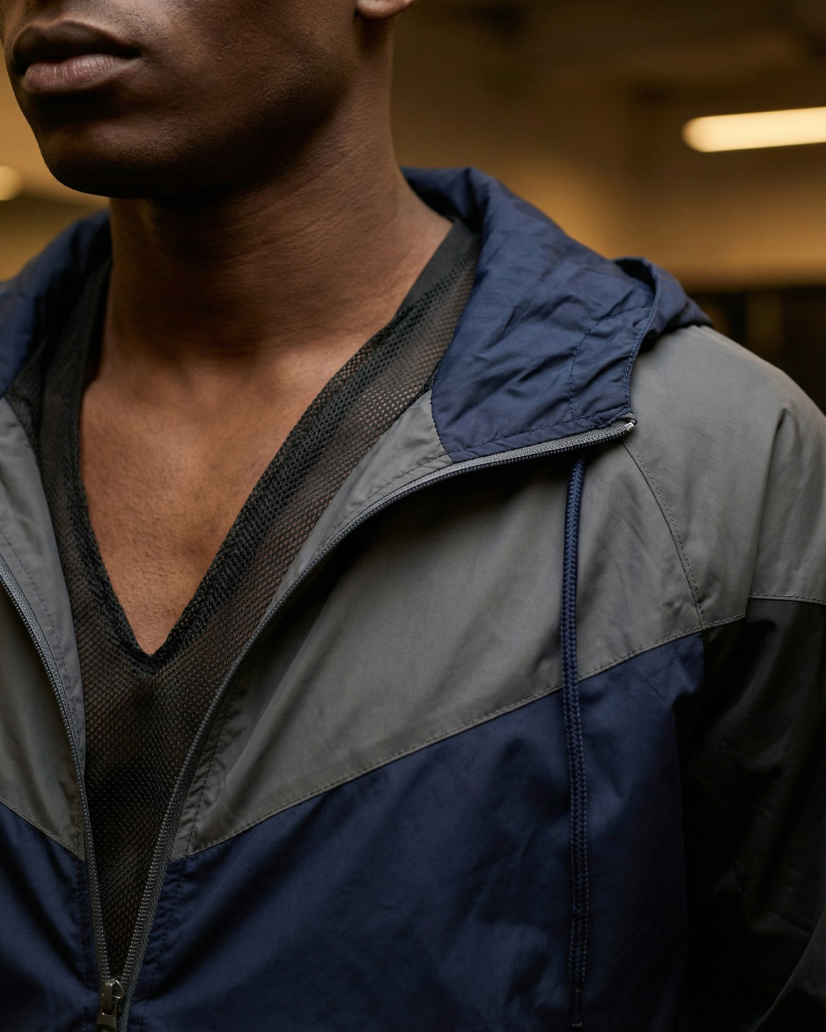 Men's Colorblock Windbreaker Workout Set – alternate view 5