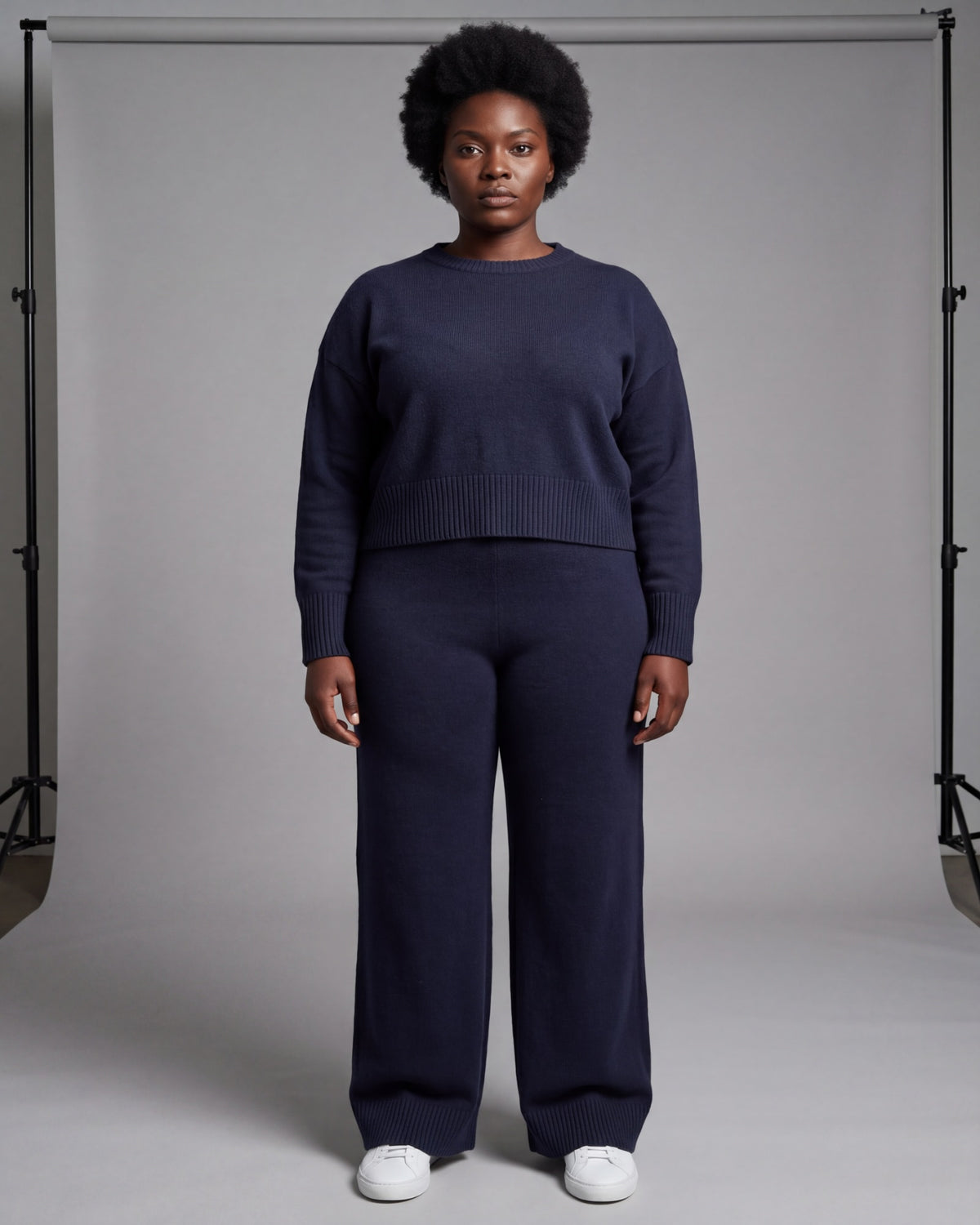 The Soft Comfy Crop Shirt Knit Set – alternate view 17
