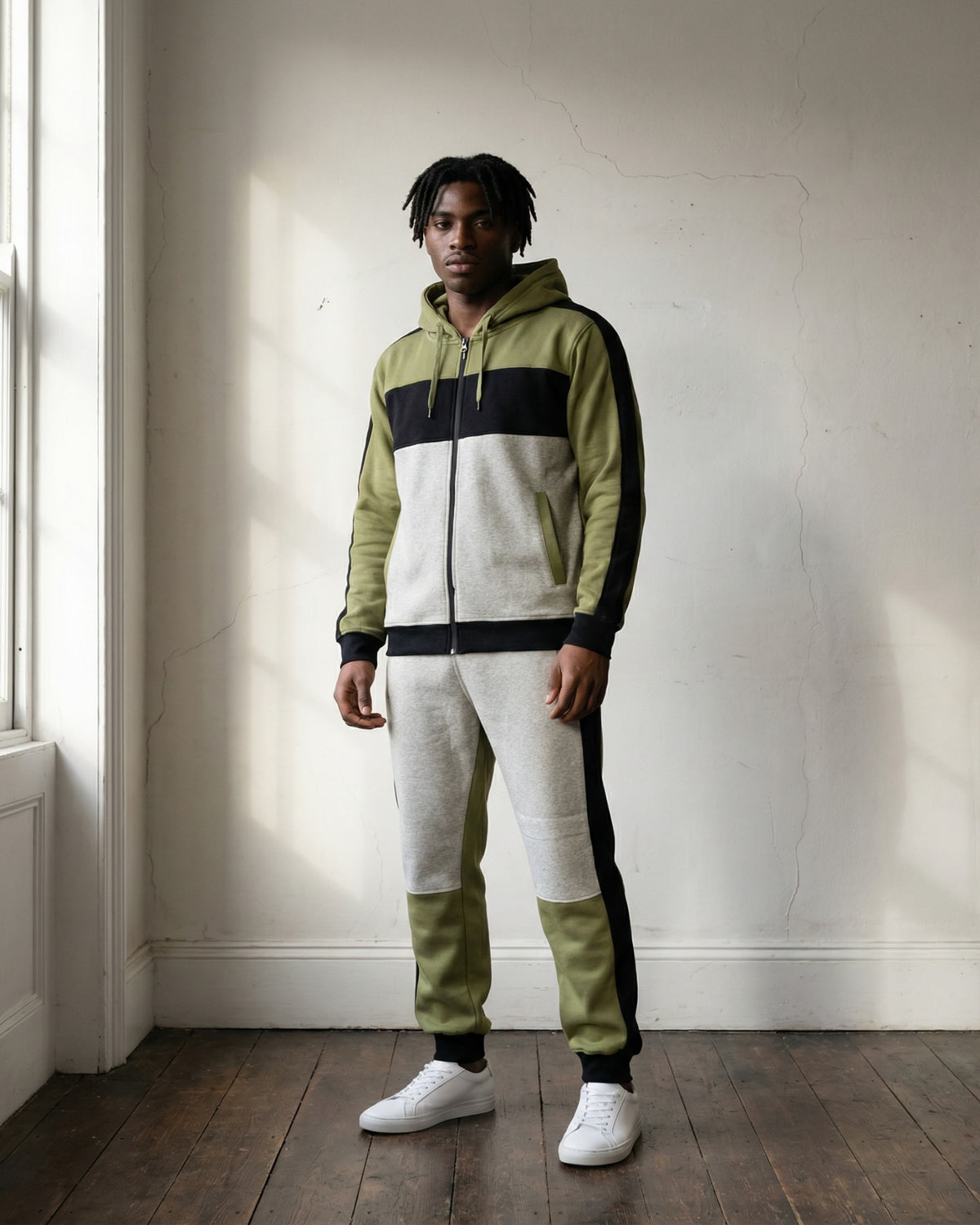 Men's Colorblock Sweatsuit – alternate view 24