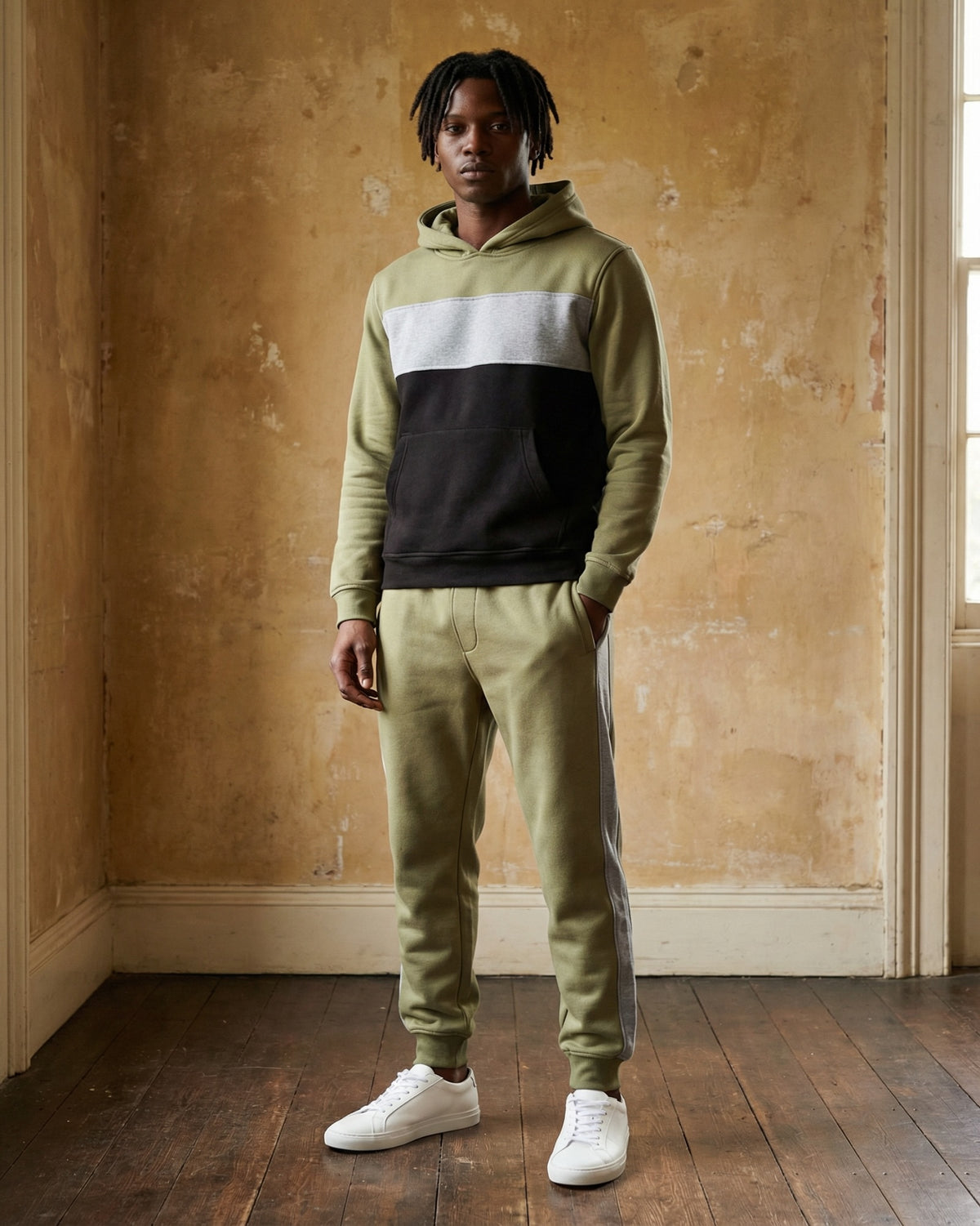 Men's Galaxy Pullover Hoodie Jogger Set – alternate view 14