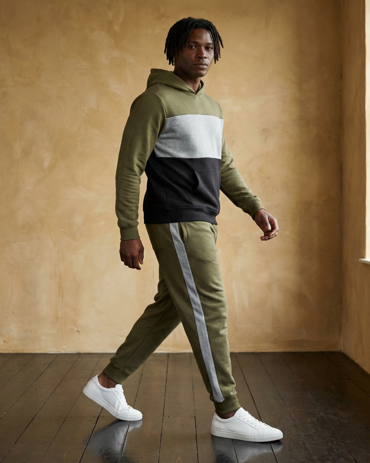 Men's Galaxy Pullover Hoodie Jogger Set – alternate view 15