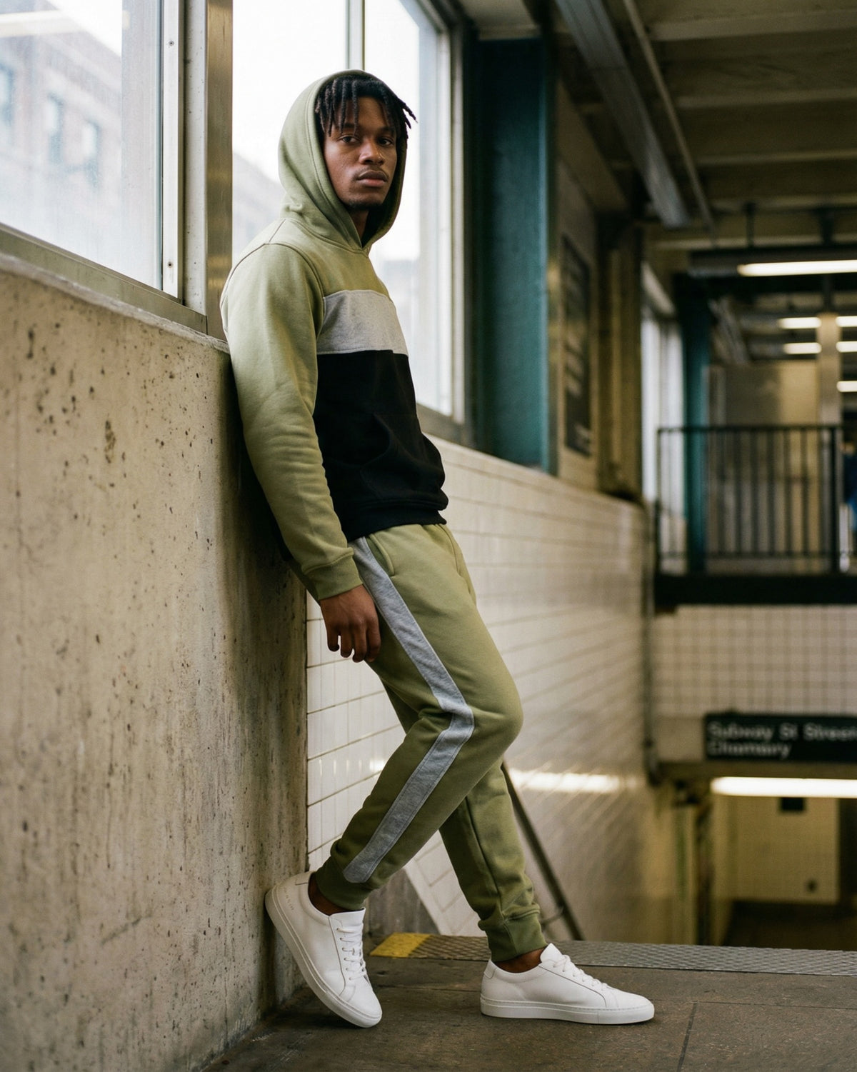 Men's Galaxy Pullover Hoodie Jogger Set – alternate view 17