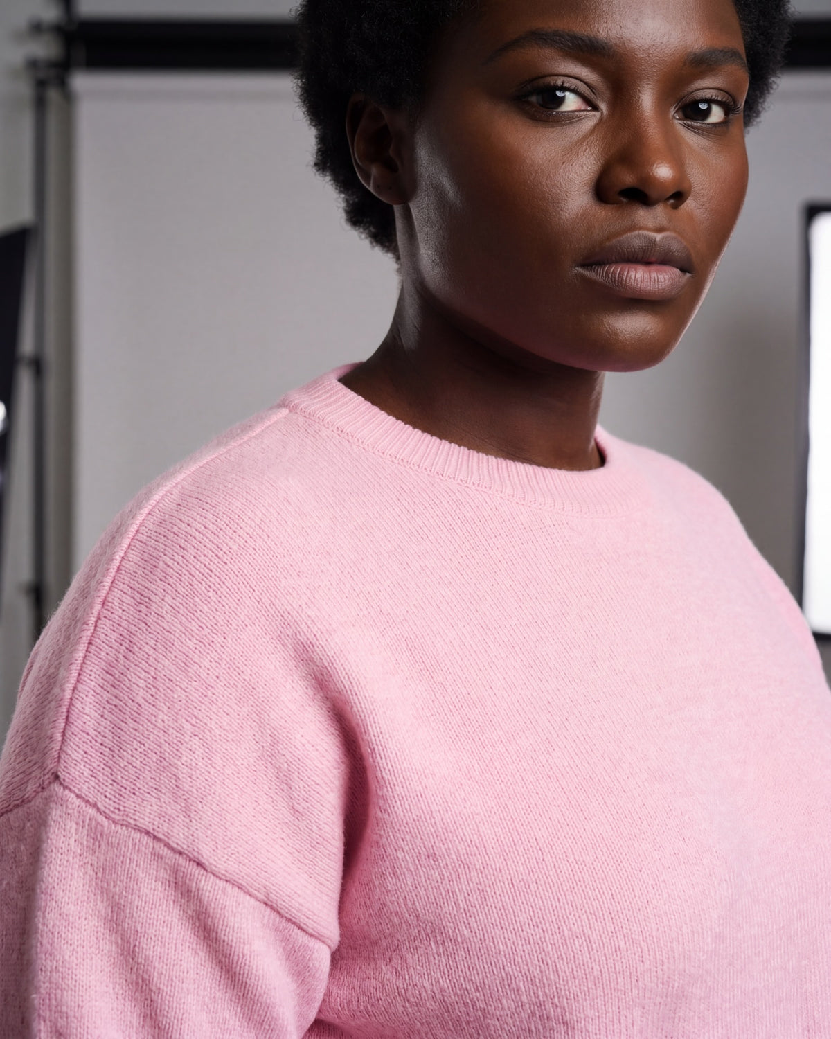 The Soft Comfy Crop Shirt Knit Set – alternate view 7