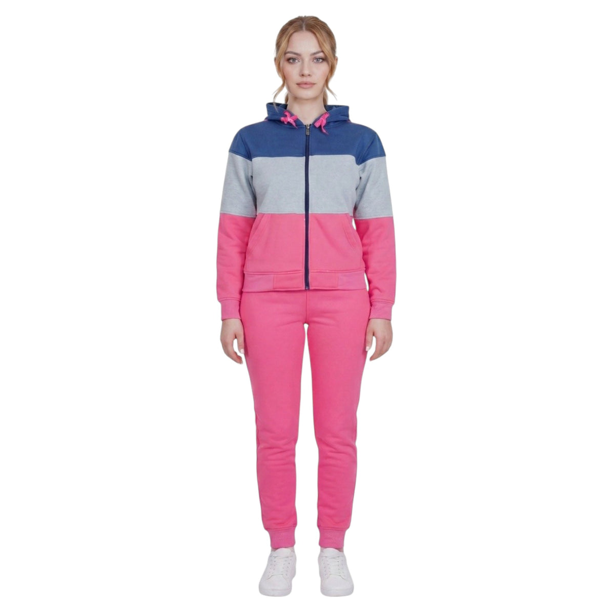 Women’s ColorBlock Zip-Up Sweatsuit – alternate view 8