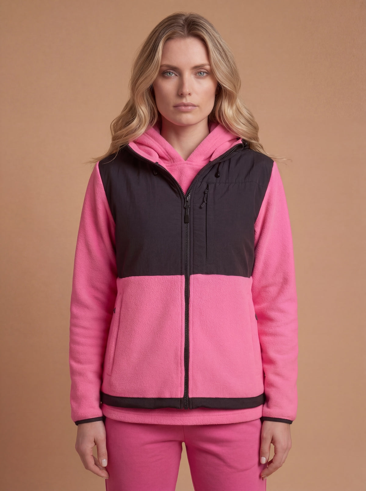 Women's Polar Fleece Hoodie – alternate view 5