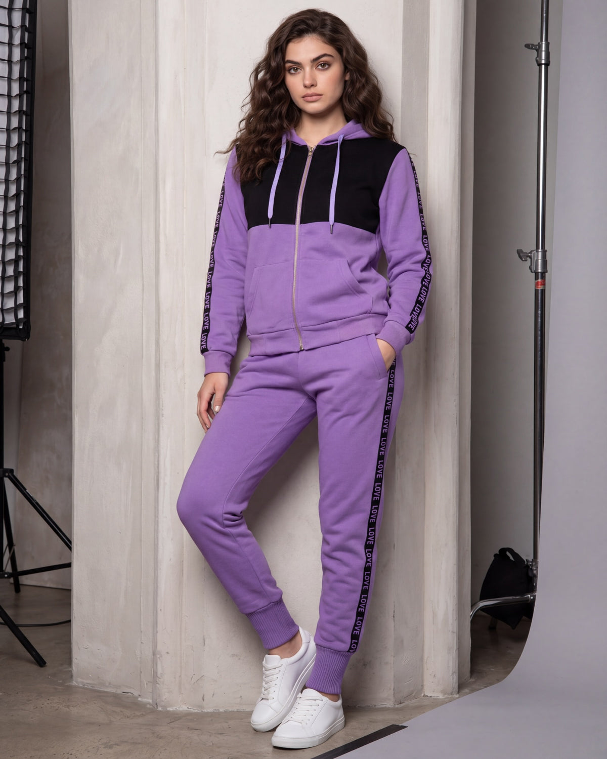 Women's Love Stripe Sweatsuit – alternate view 30