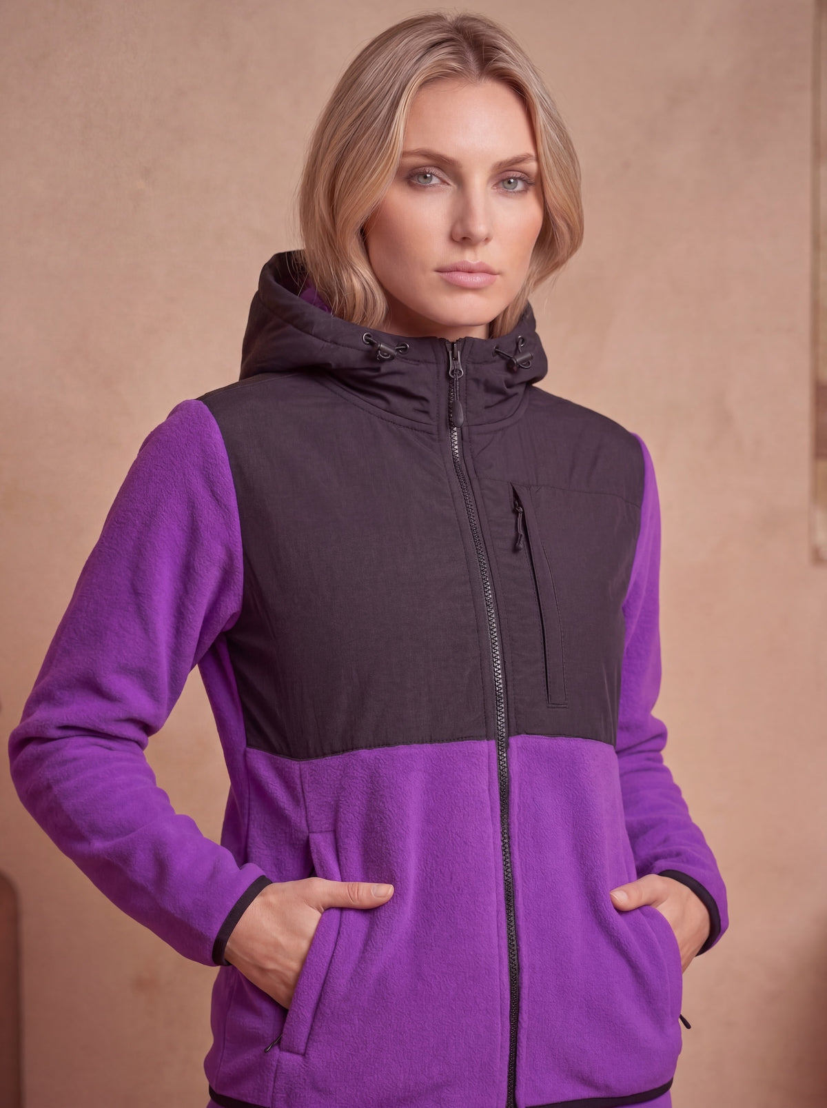 Women's Polar Fleece Hoodie – alternate view 9