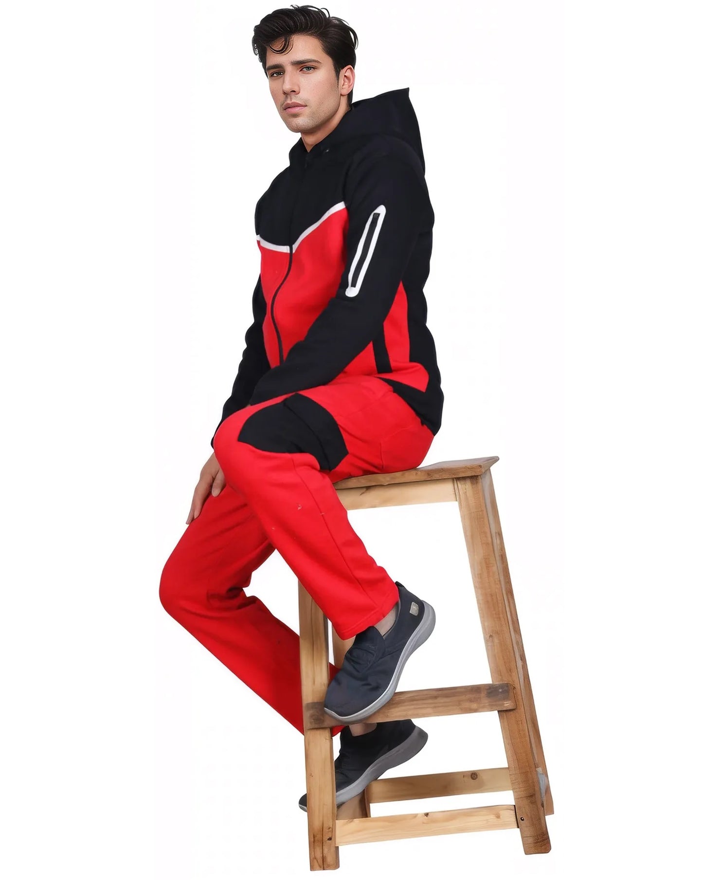 Men’s Official Tech Fleece Sweat suit Heavy Duty Winter Sweat Jacket with Fleece Sweatpants