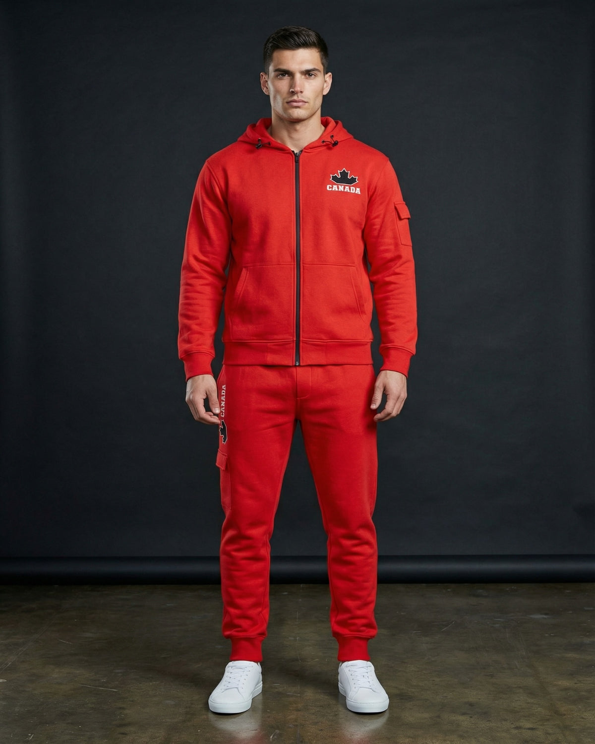 Men's Friendly Neighbor Hoodie & Jogger Set – alternate view 9