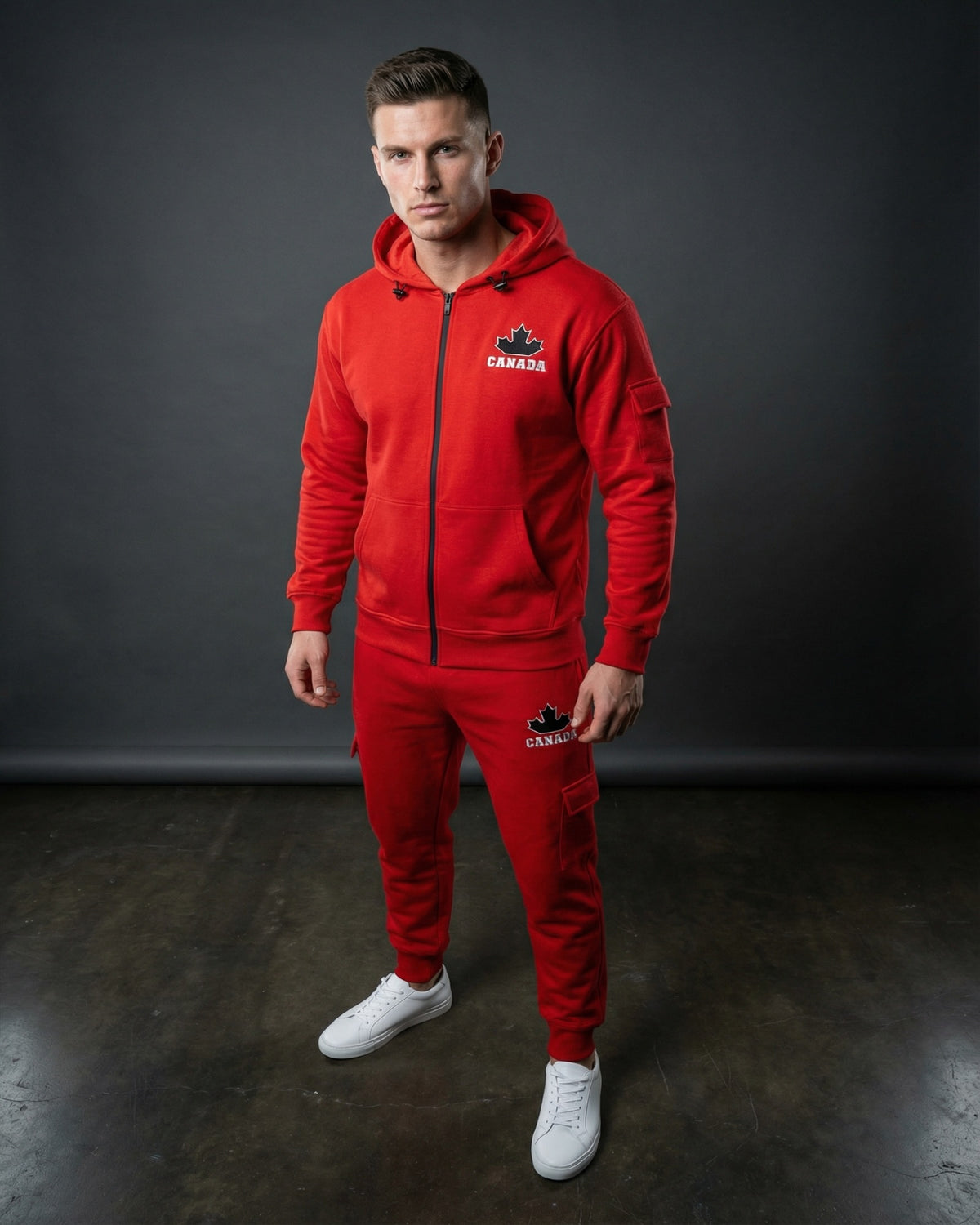 Men's Friendly Neighbor Hoodie & Jogger Set – alternate view 11